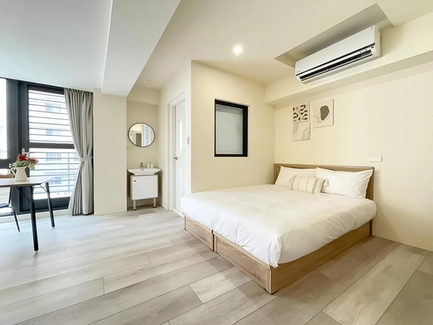 Bed in 旅行家 Affetto Hostel