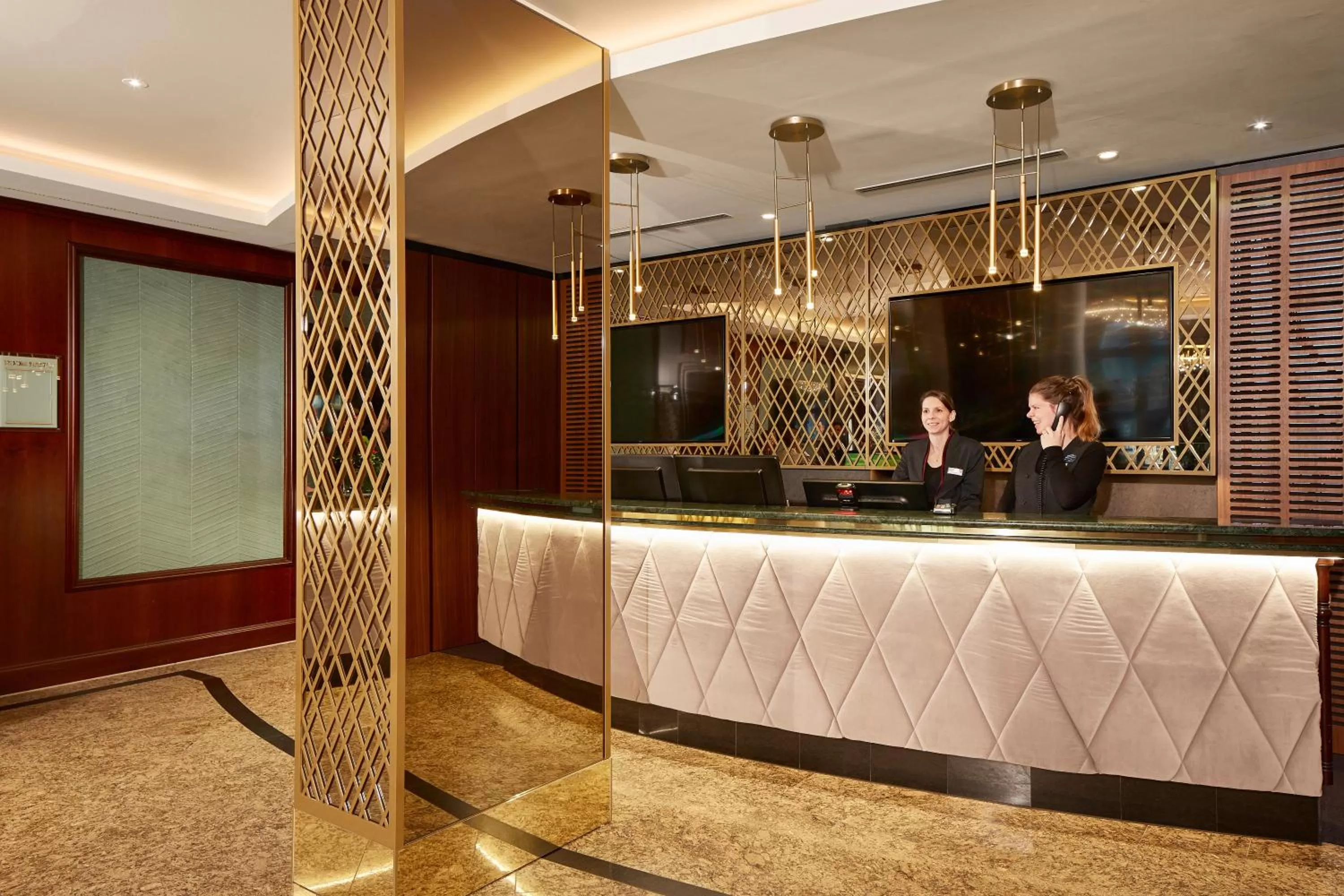 Lobby or reception in HYPERION Hotel Berlin