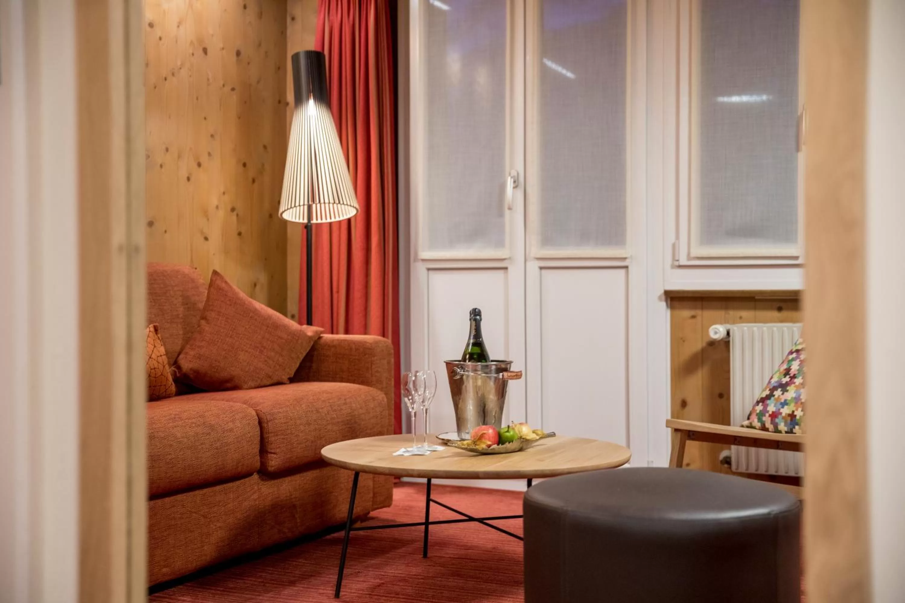 Living room in Hotel Kreuz & Post Grindelwald
