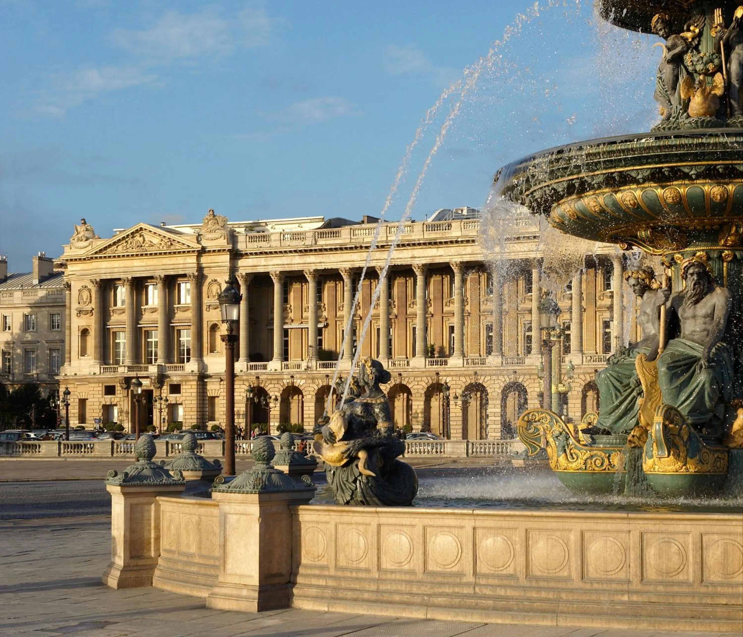 Facade/entrance in Hotel de Crillon