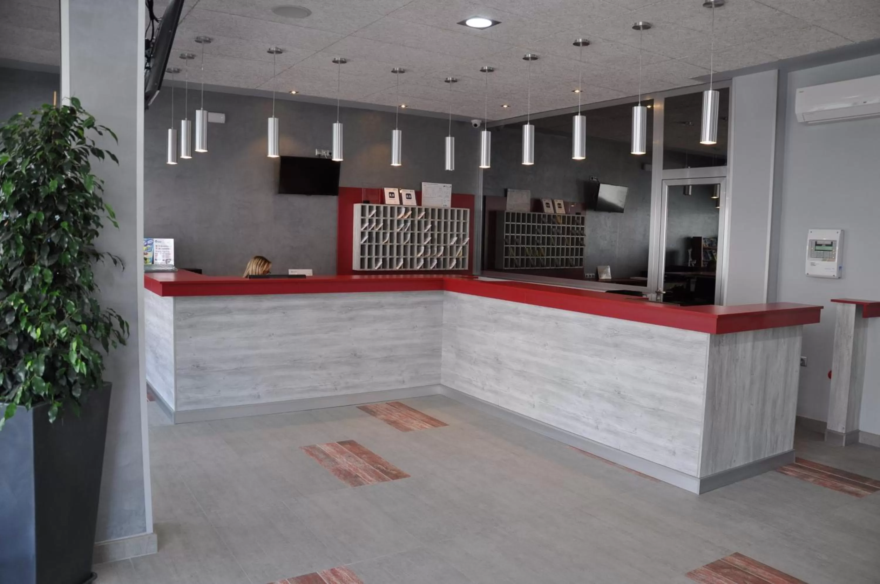 Lobby or reception in Aparthotel Safari