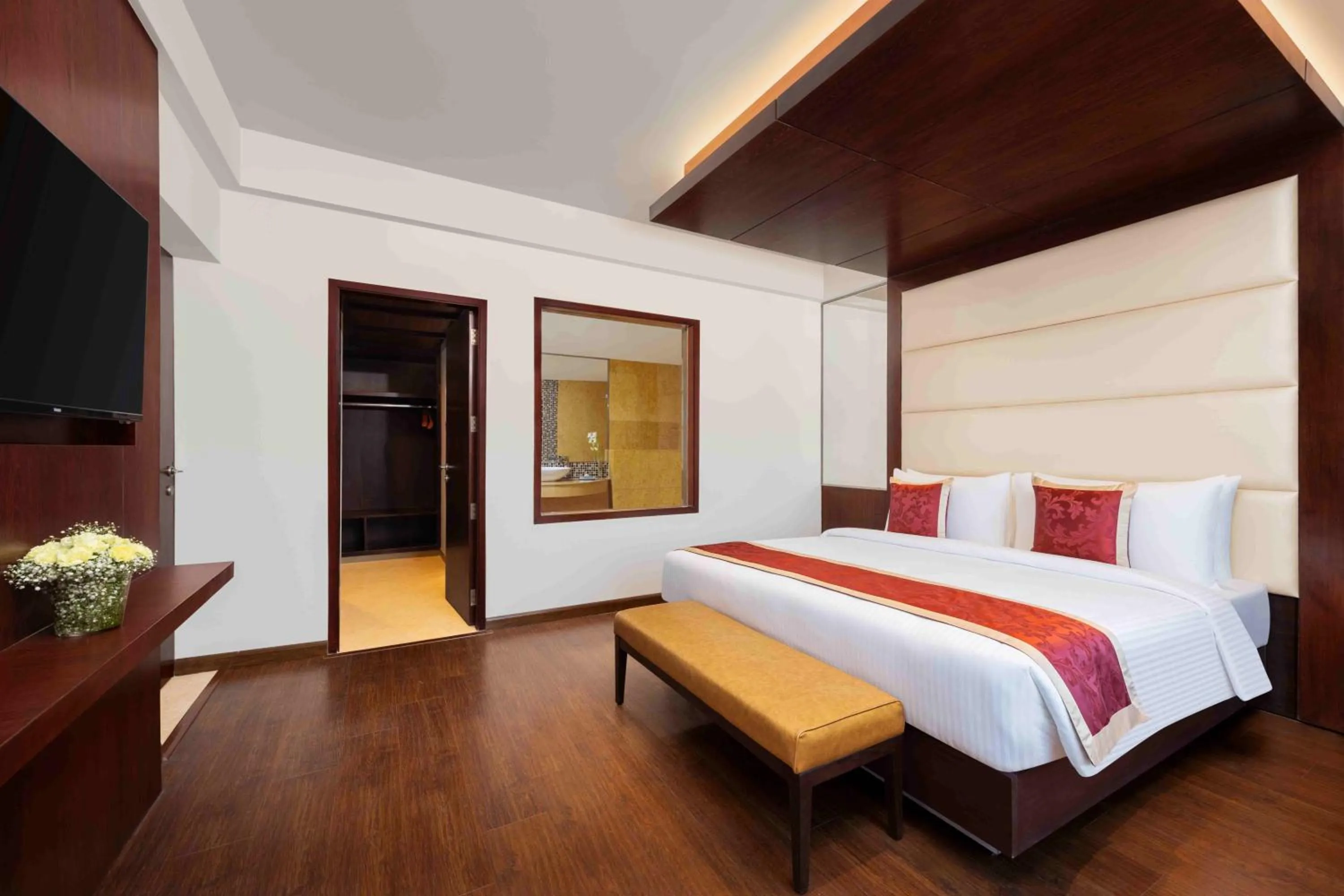Bedroom, Bed in Fortune Park, Tiruppur - Member ITC Hotels' Group