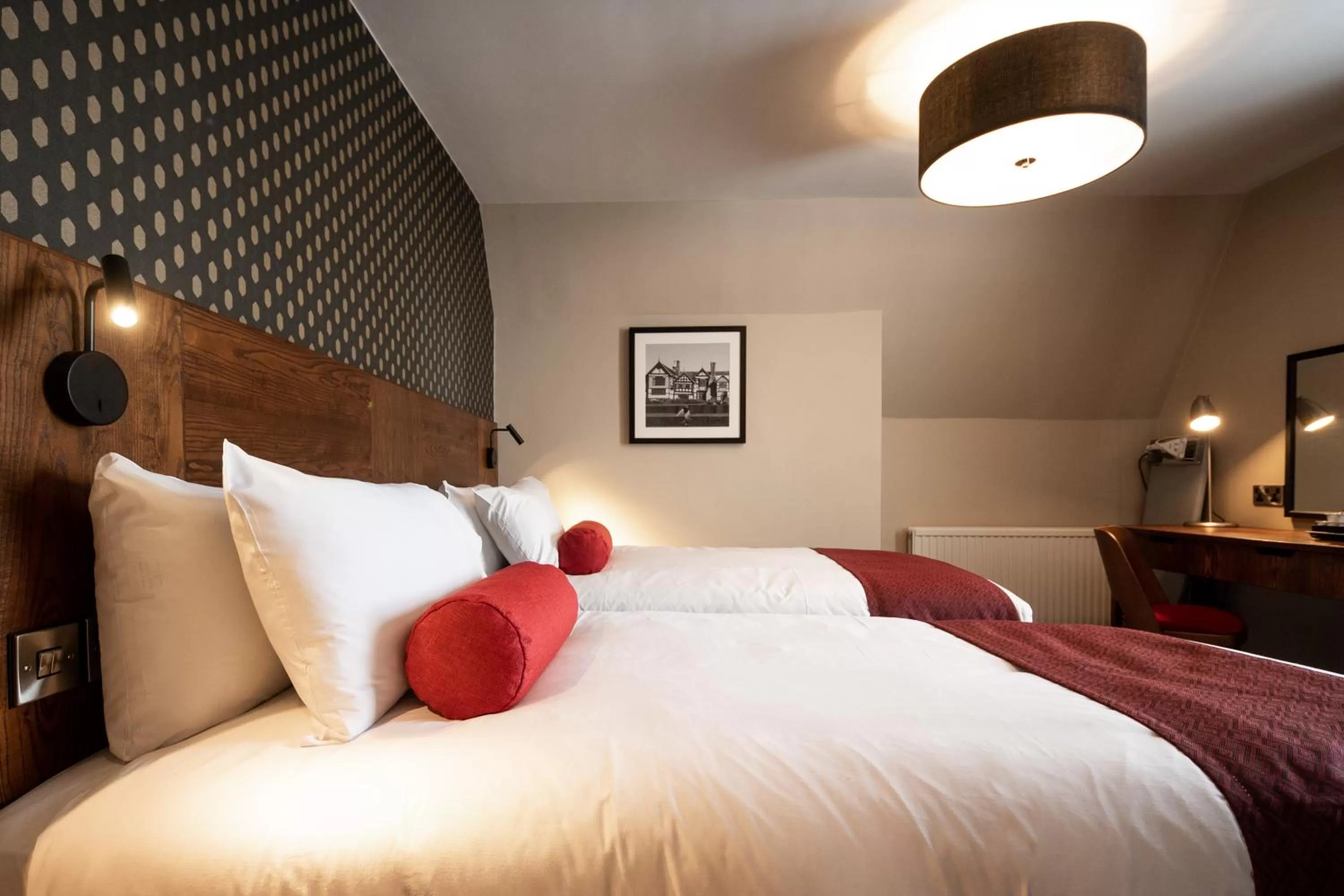 Bedroom, Bed in Miller & Carter Heaton Chapel by Innkeeper's Collection