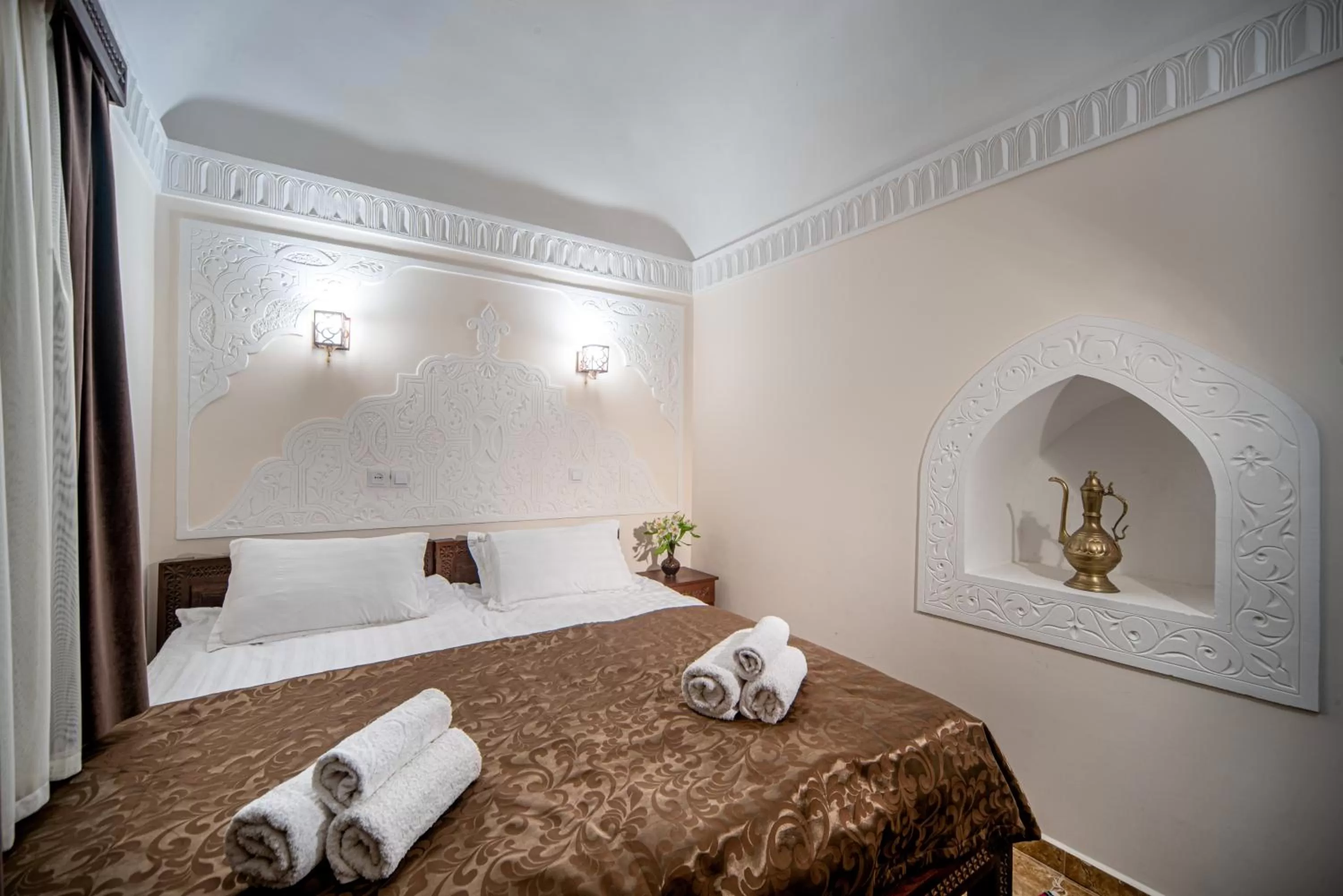 Bed in New Star Boutique hotel - madrasah Muhammad Mahram 1903