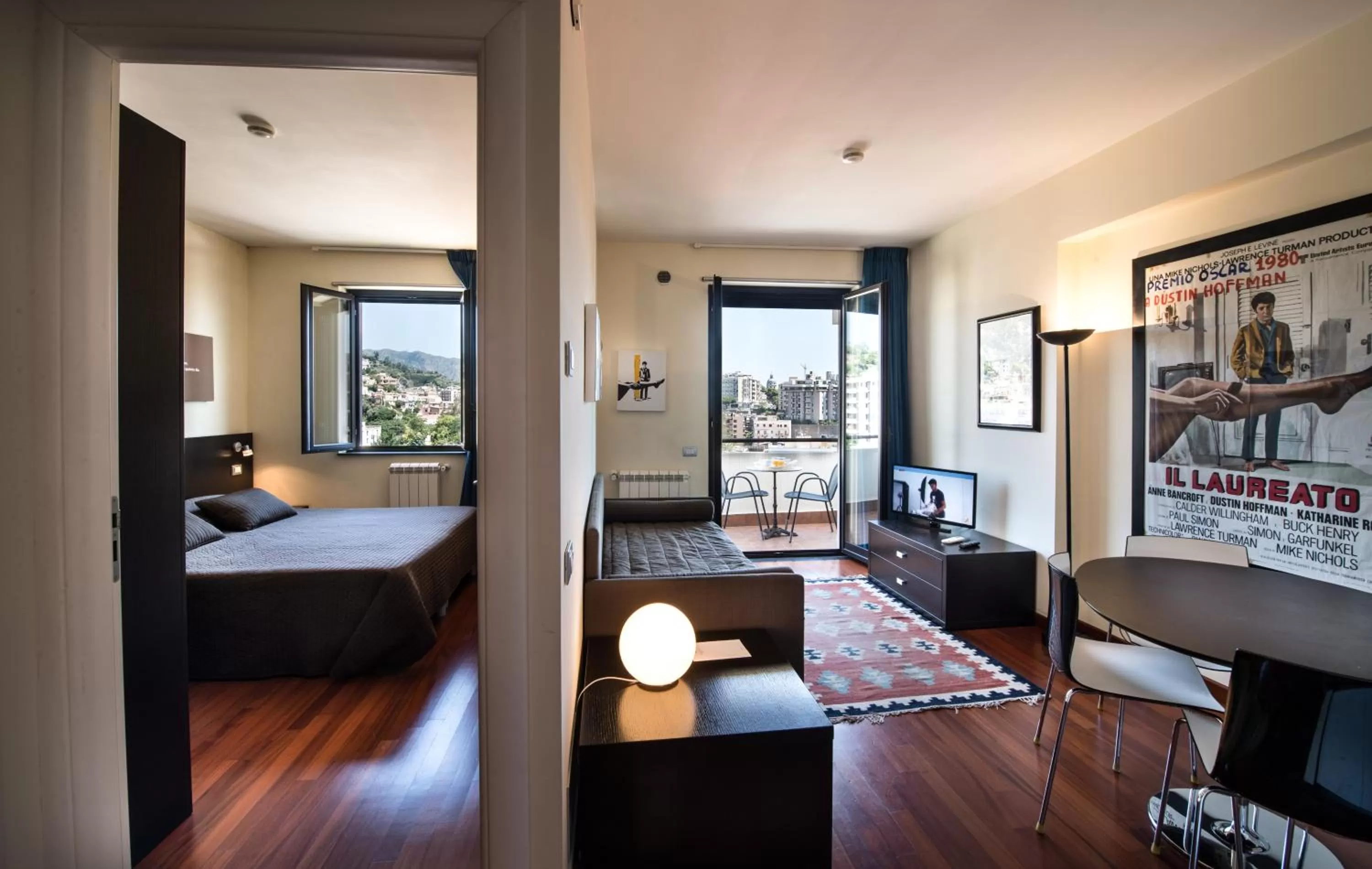 Living room, Bed in Residence Acqua del Conte