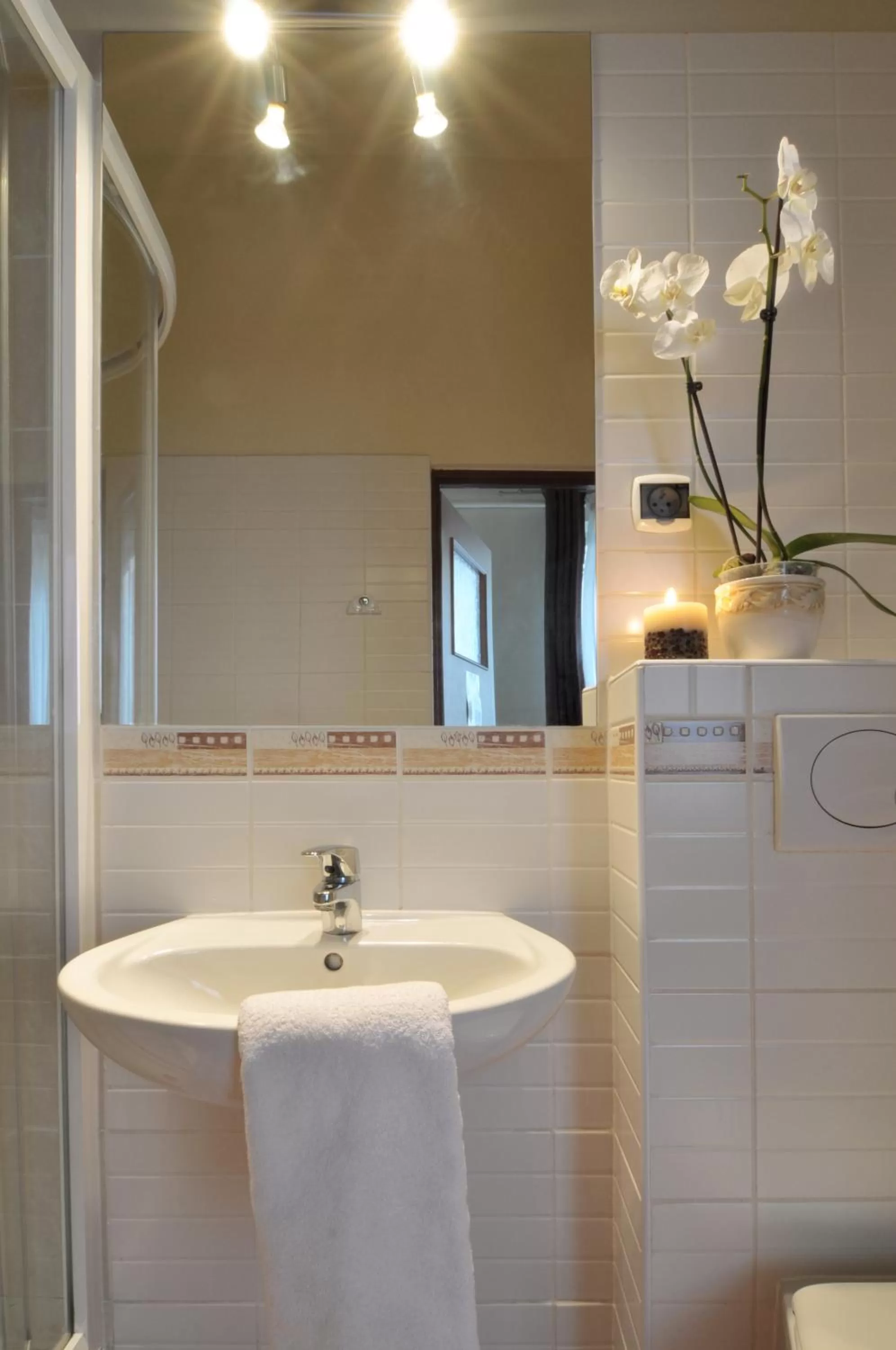 Bathroom in Mały Kraków Aparthotel