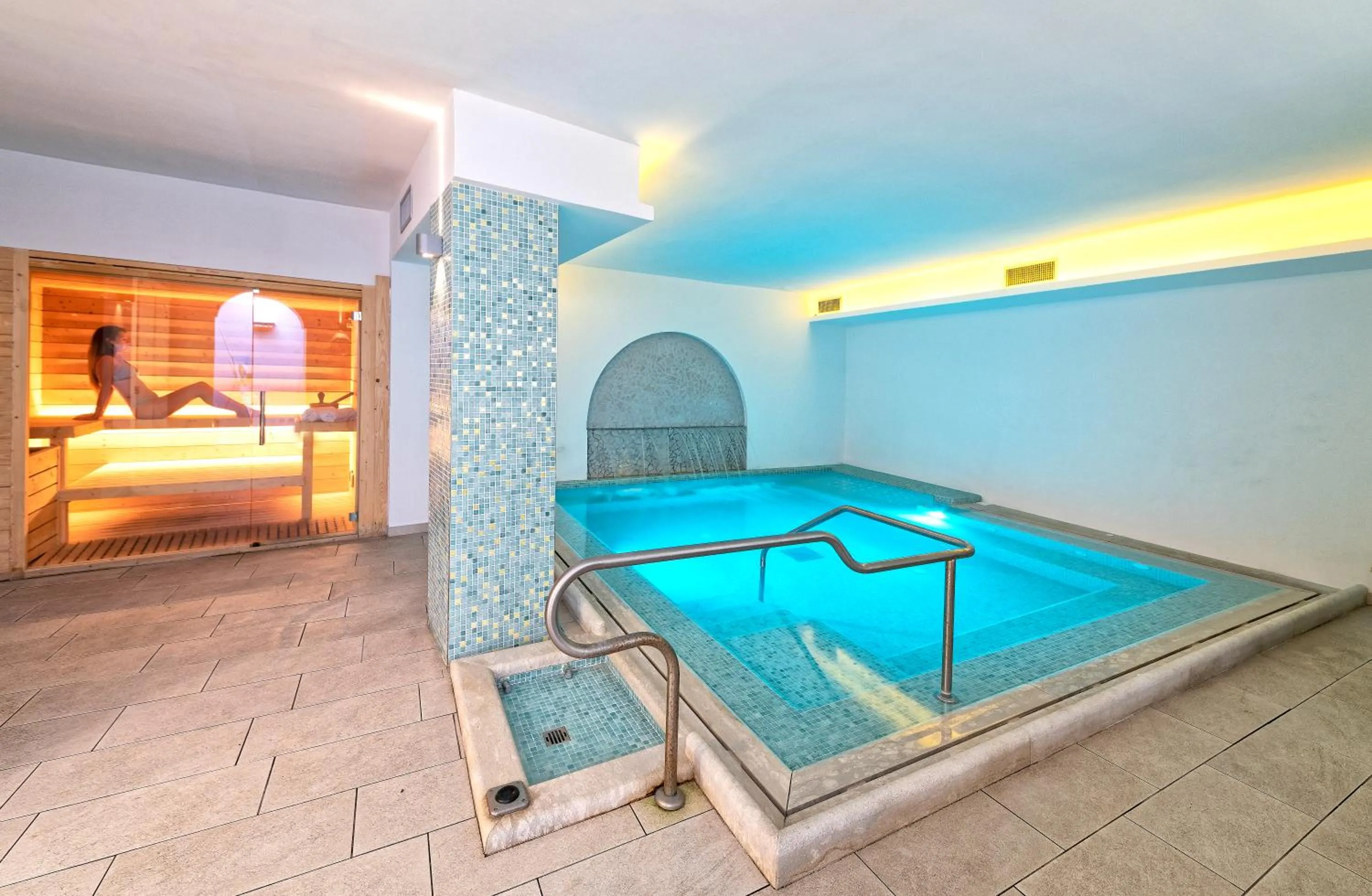 Hot Tub in Le Canne Family Resort & Spa