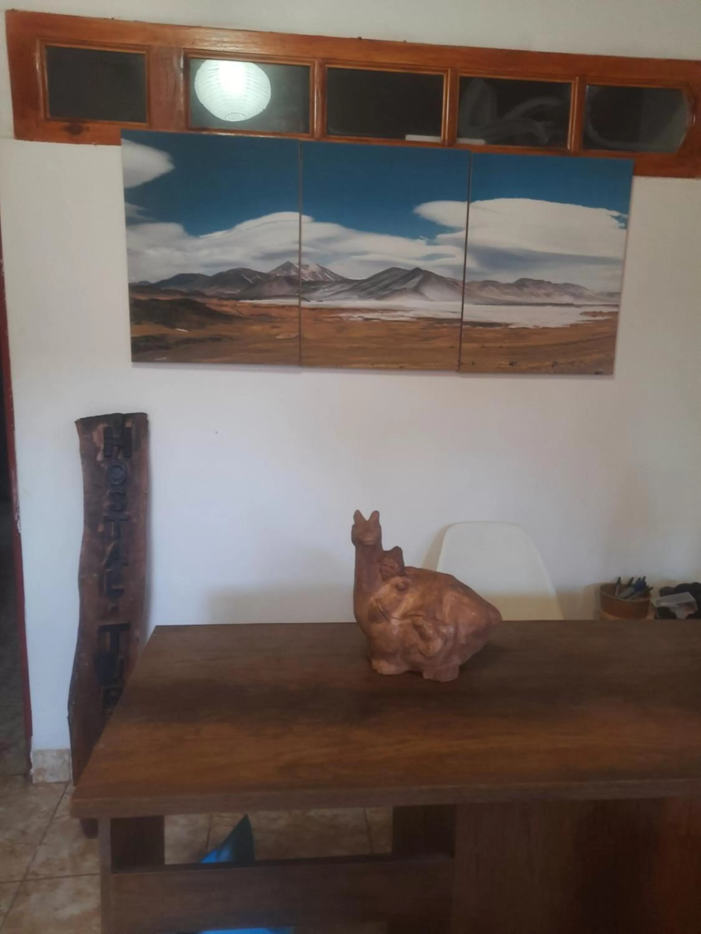 Lobby or reception in Hostal Katarpe