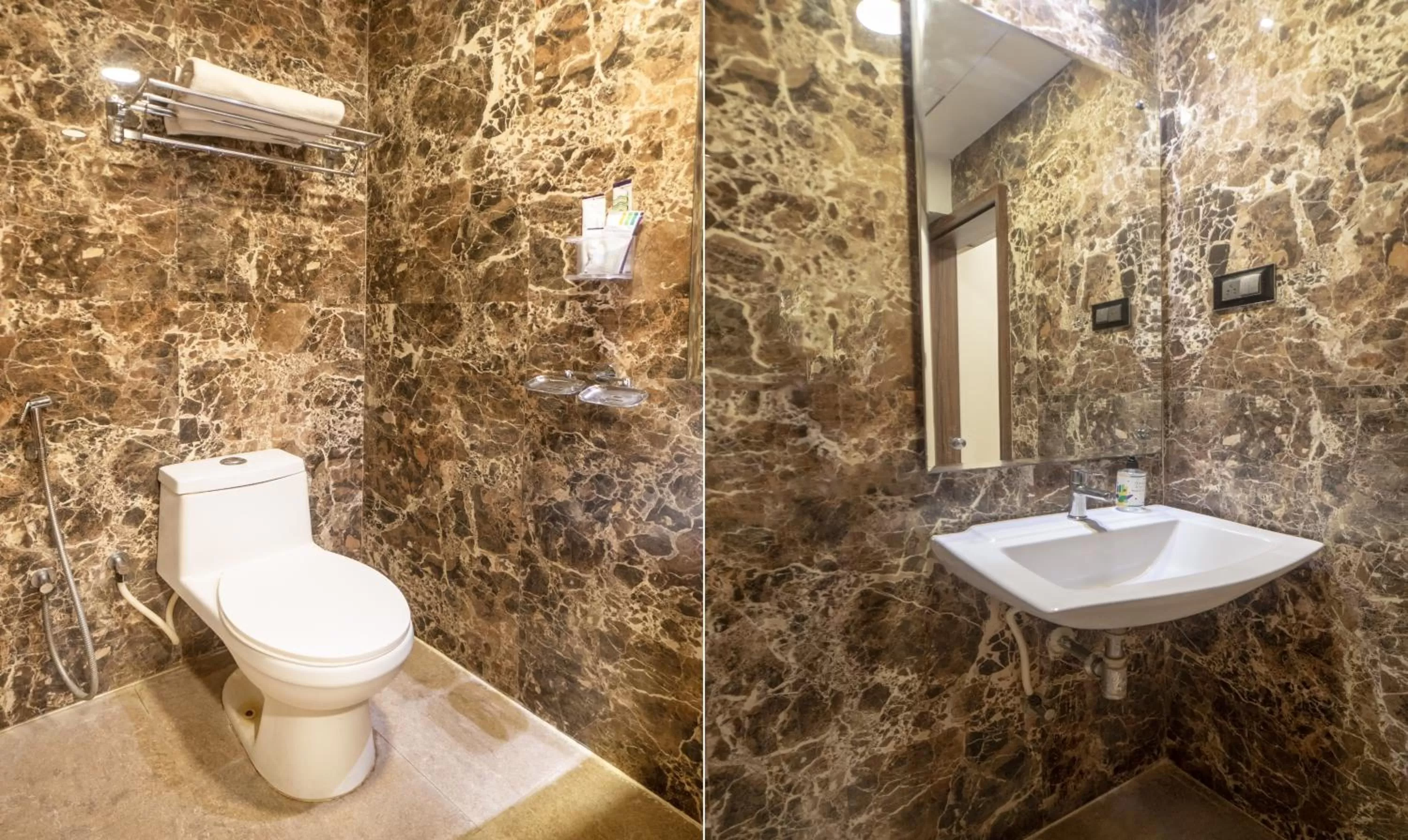 Bathroom in Treebo Golden Swan Pammal