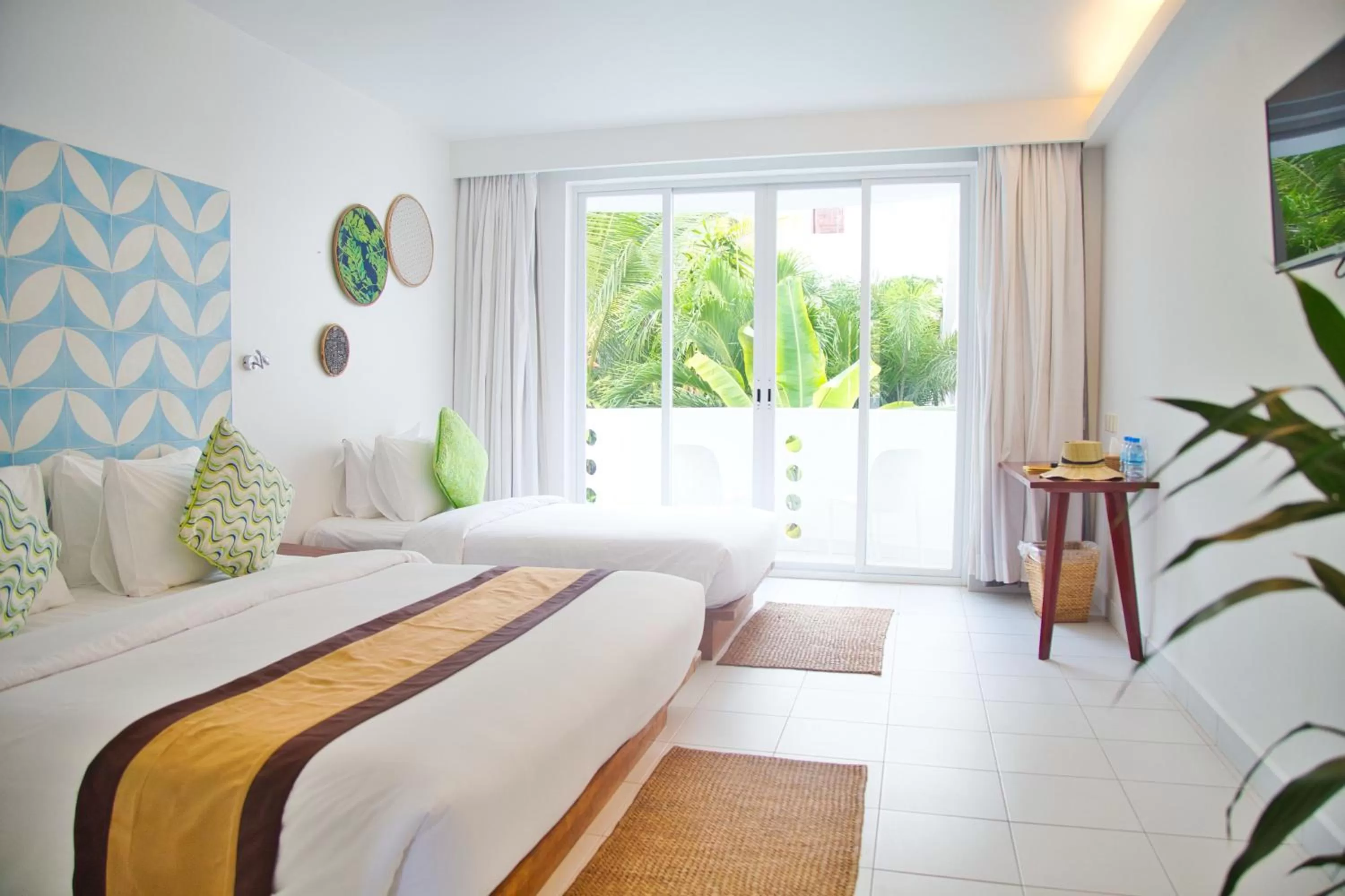 Photo of the whole room, Bed in Naiya Sea Resort