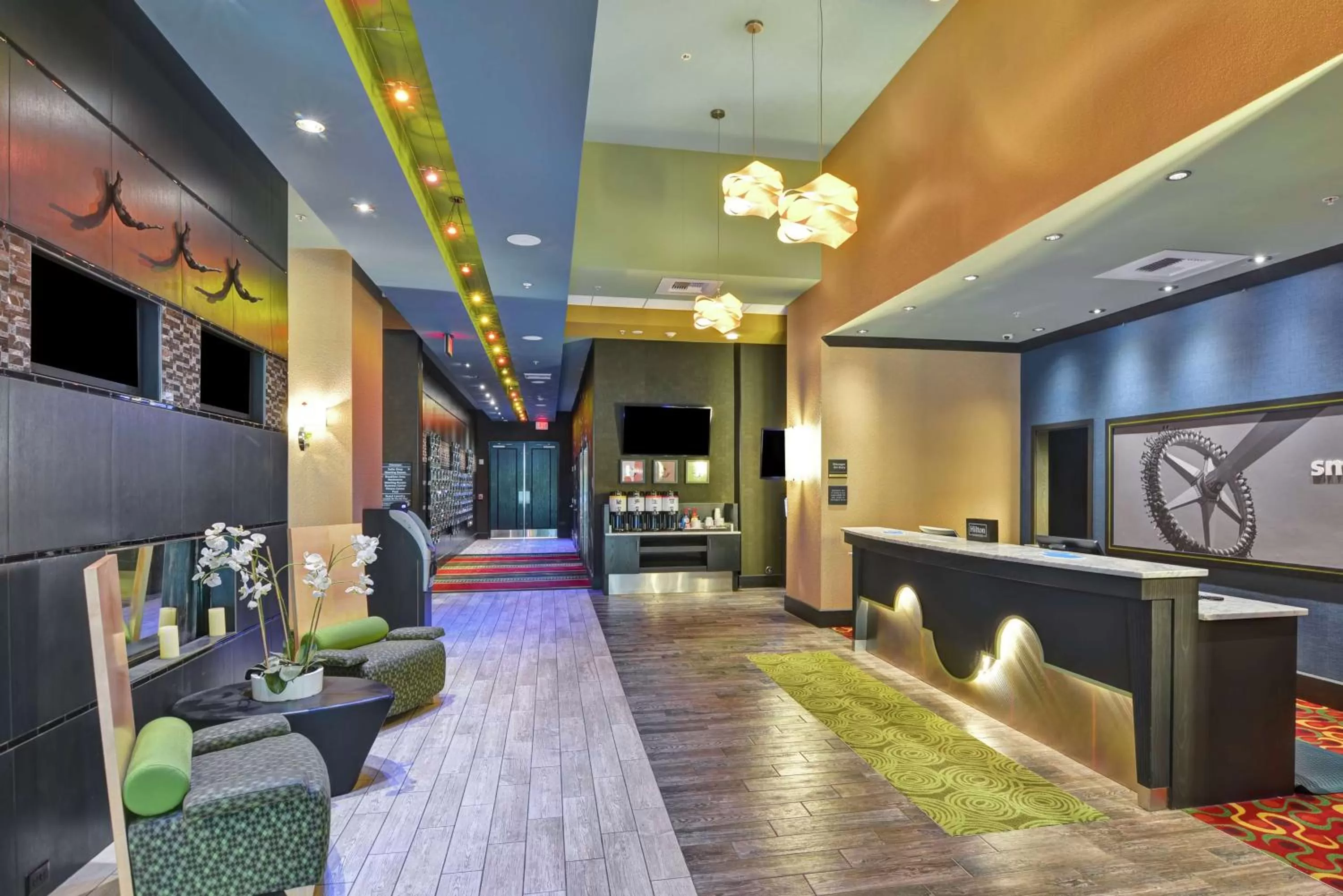 Lobby or reception in Hampton Inn & Suites Crabtree