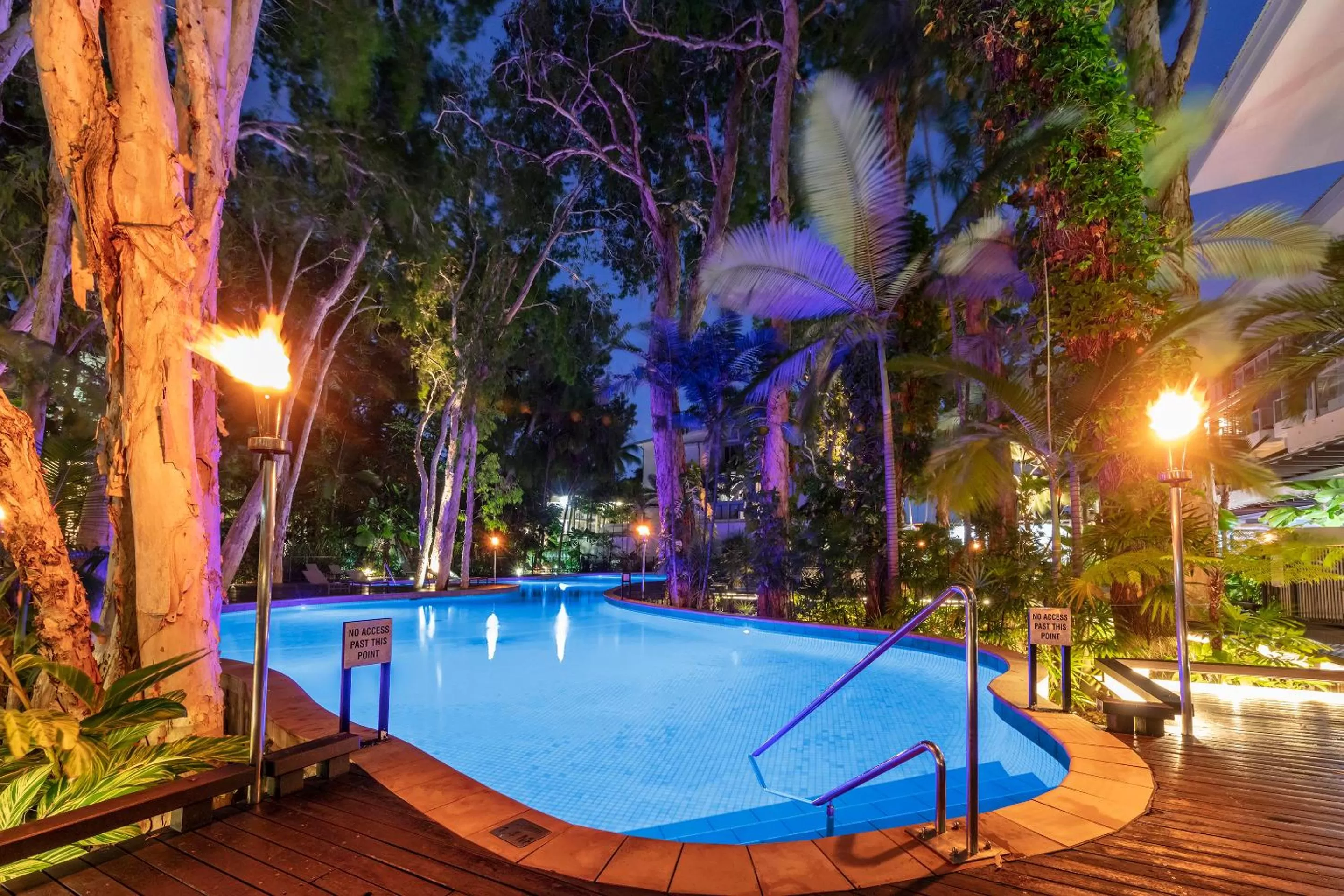 Pool view in Drift Palm Cove