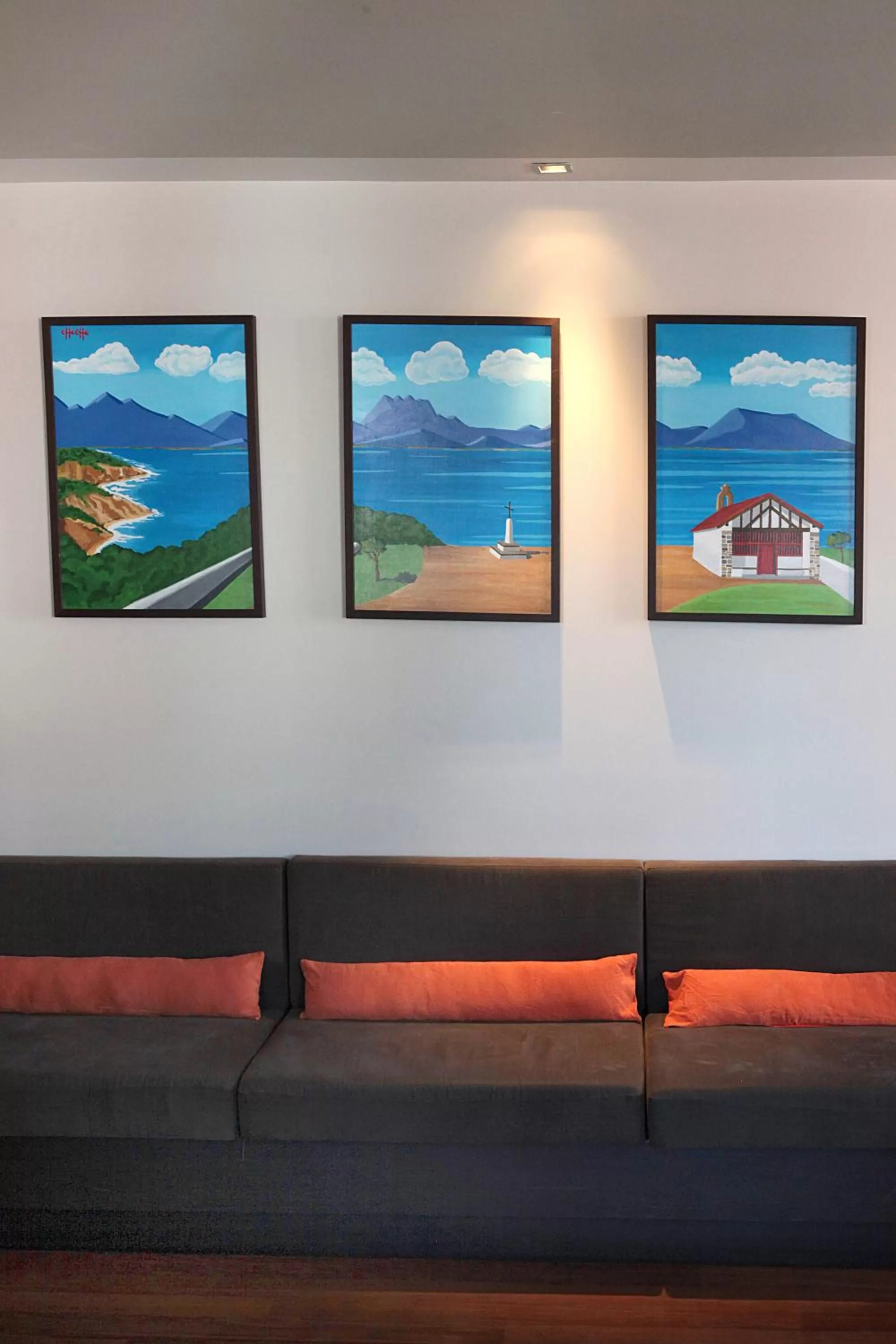 Lobby or reception in Hotel du Fronton