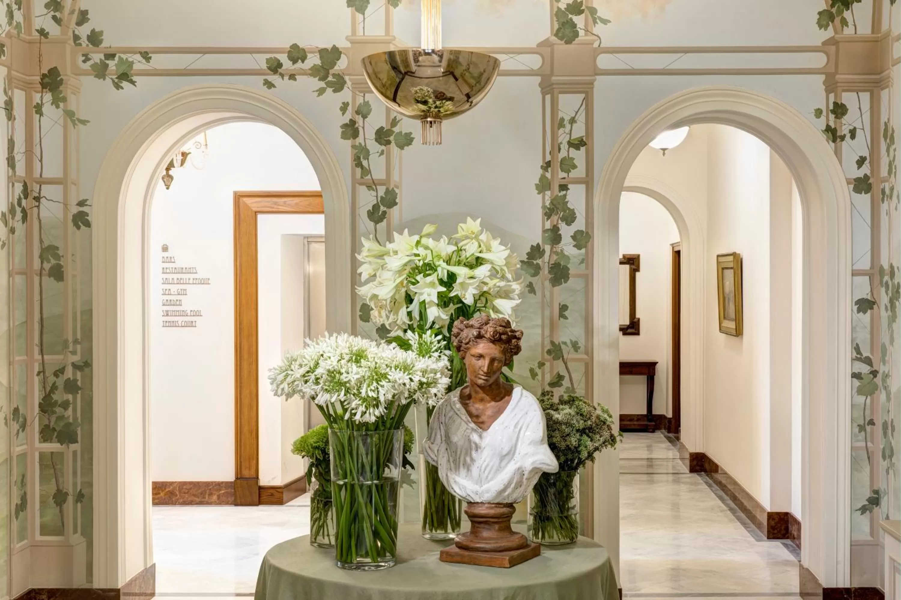 Lobby or reception in Rocco Forte Villa Igiea