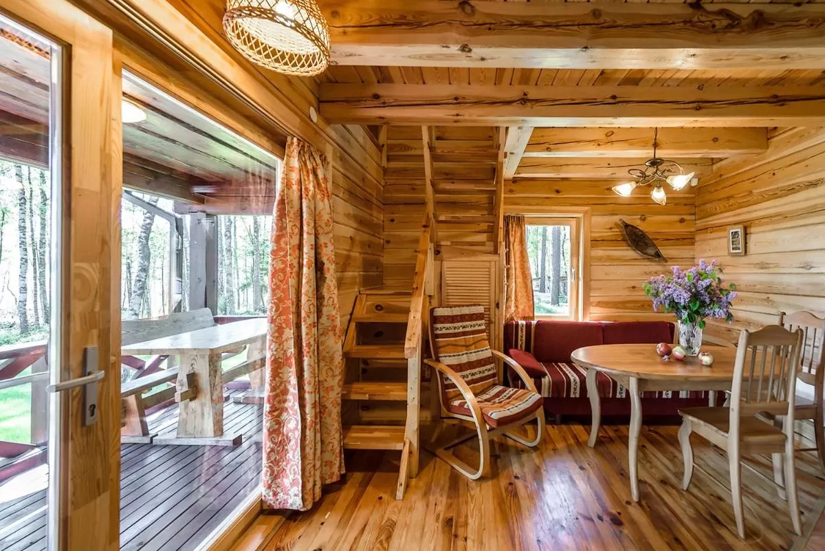 Dining Area in Svečių namai Smalvas