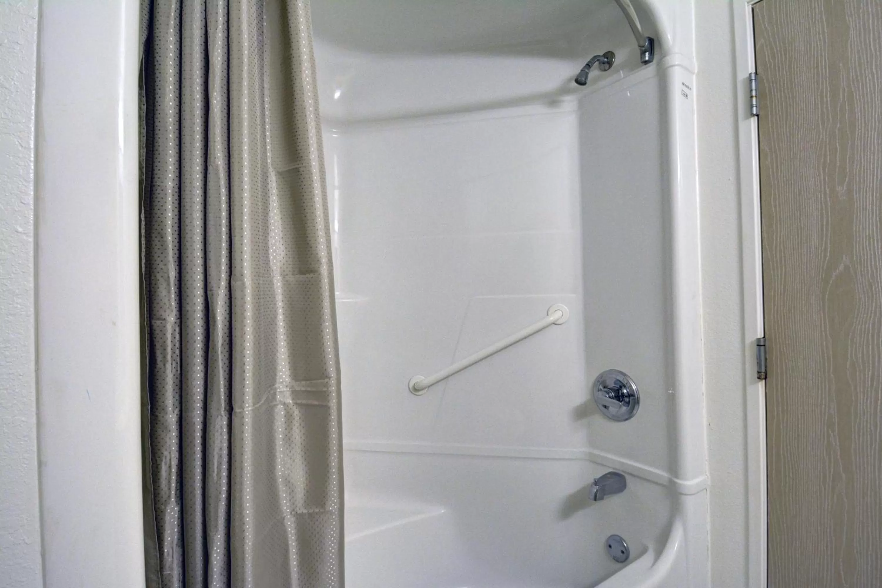 Shower in Motel 6-Denison, TX