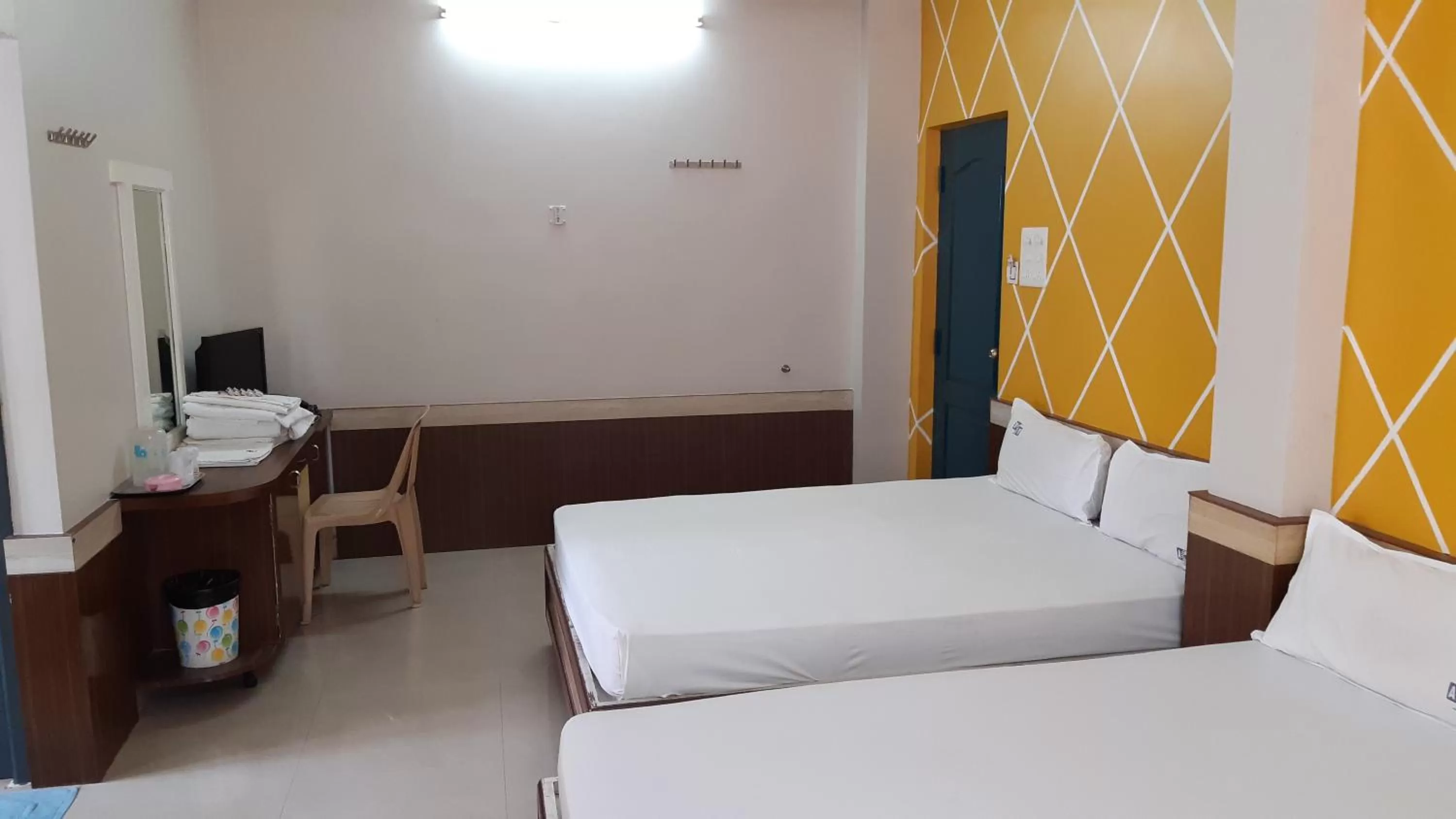 Photo of the whole room, Bed in A.S.K Residency