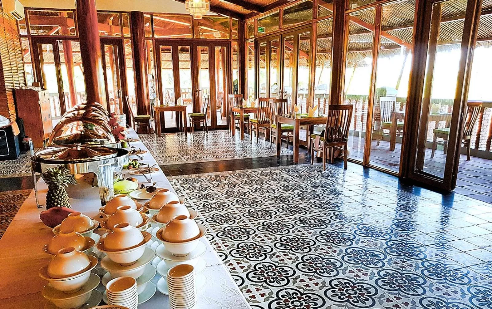 Restaurant/places to eat in Can Tho Ecolodge