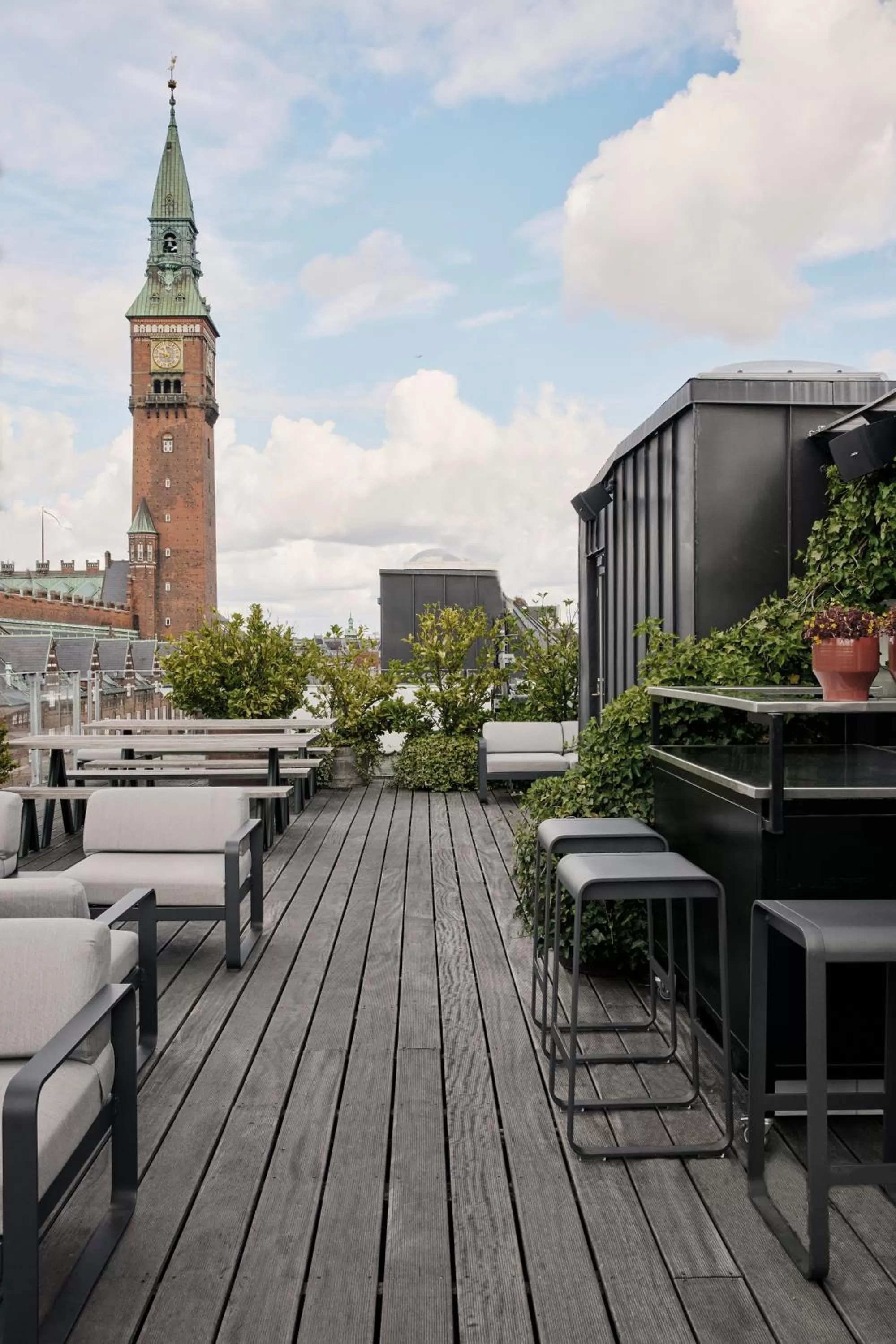 Balcony/Terrace in Hotel Danmark