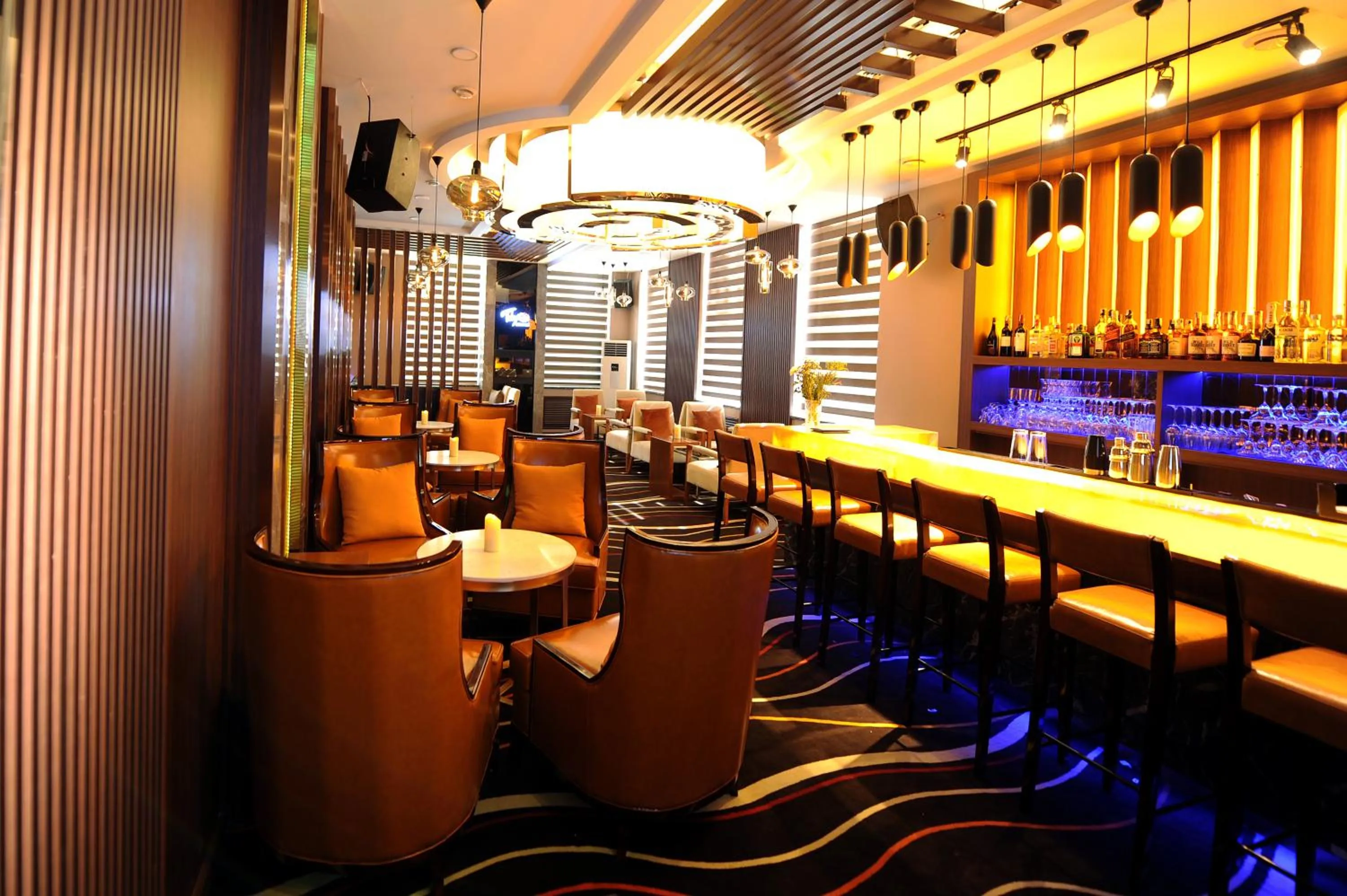 Lounge or bar in Flower Hotel Ulaanbaatar