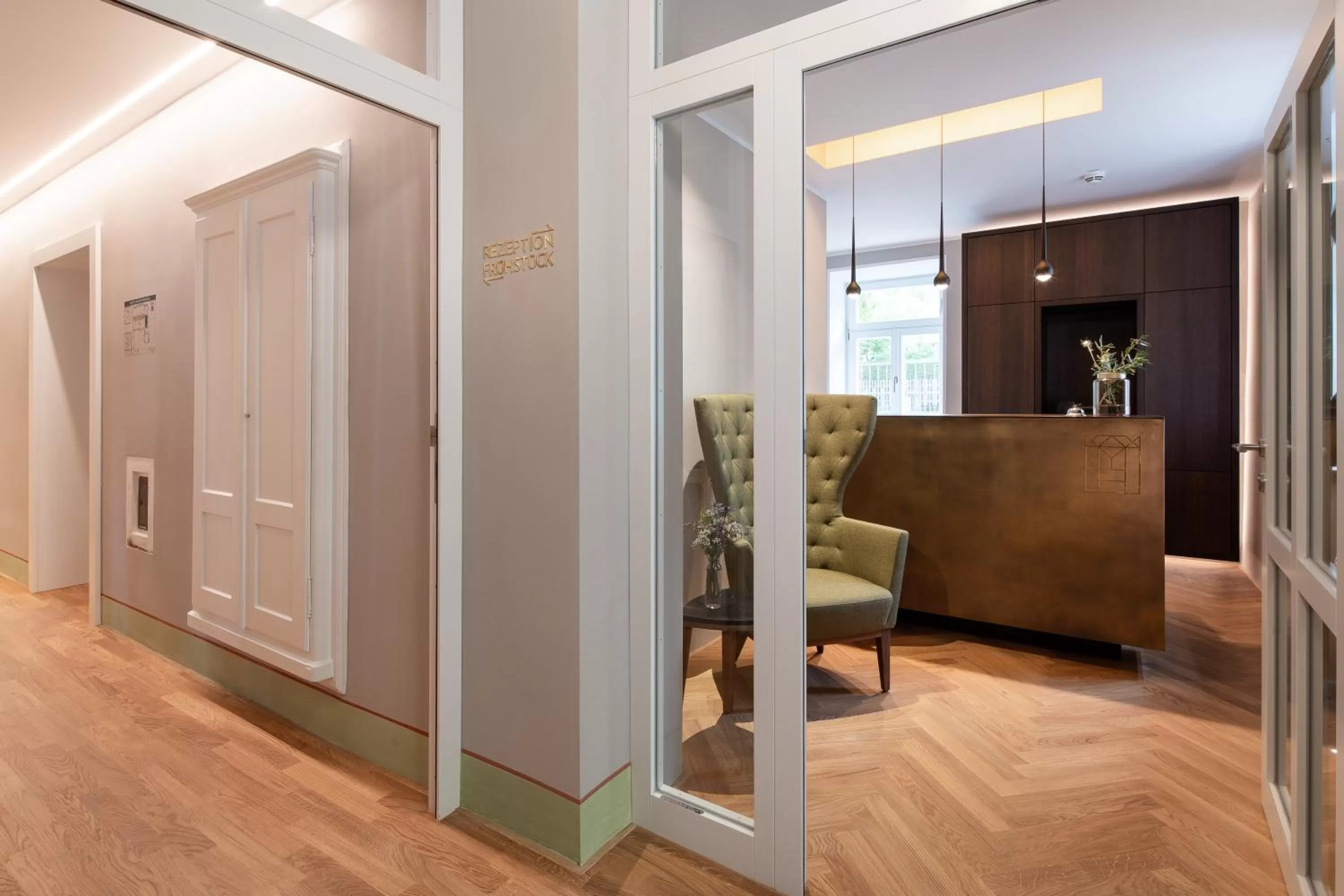 Decorative detail in Villa Rein Boutiquehotel