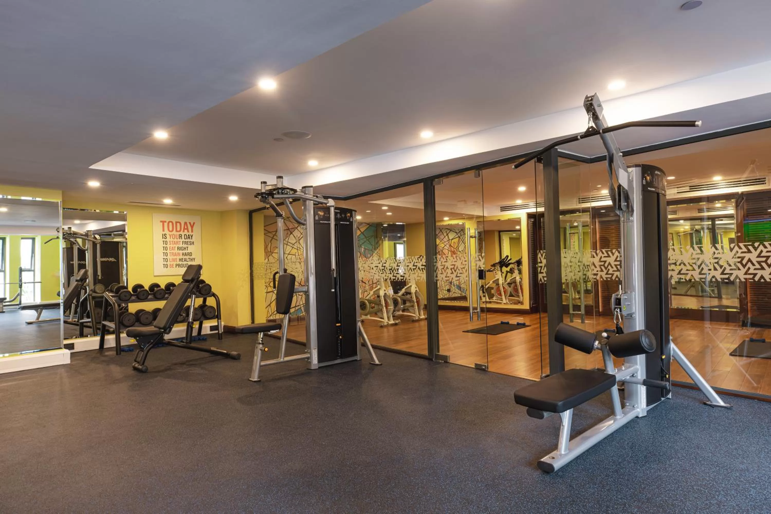 Fitness centre/facilities in Sarova Panafric Hotel