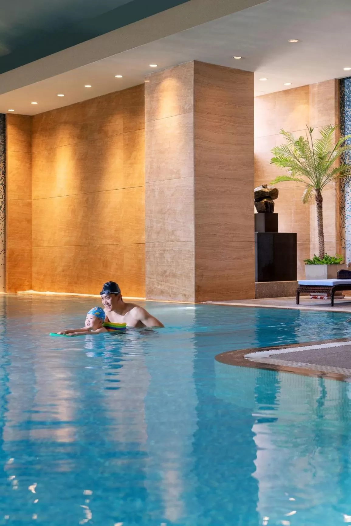 Swimming pool in Fairmont Beijing - 20 minutes to Forbidden City by metro