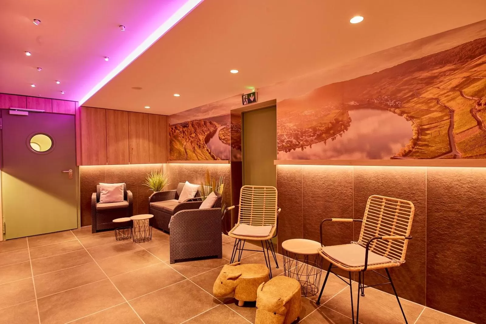 Sauna in Weinhotel St. Stephanus