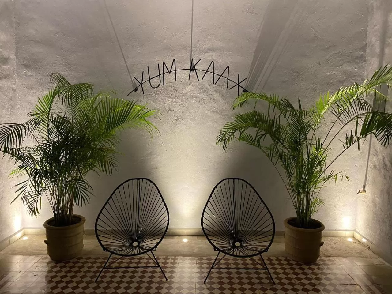 Living room in Hotelito YUM KAAX