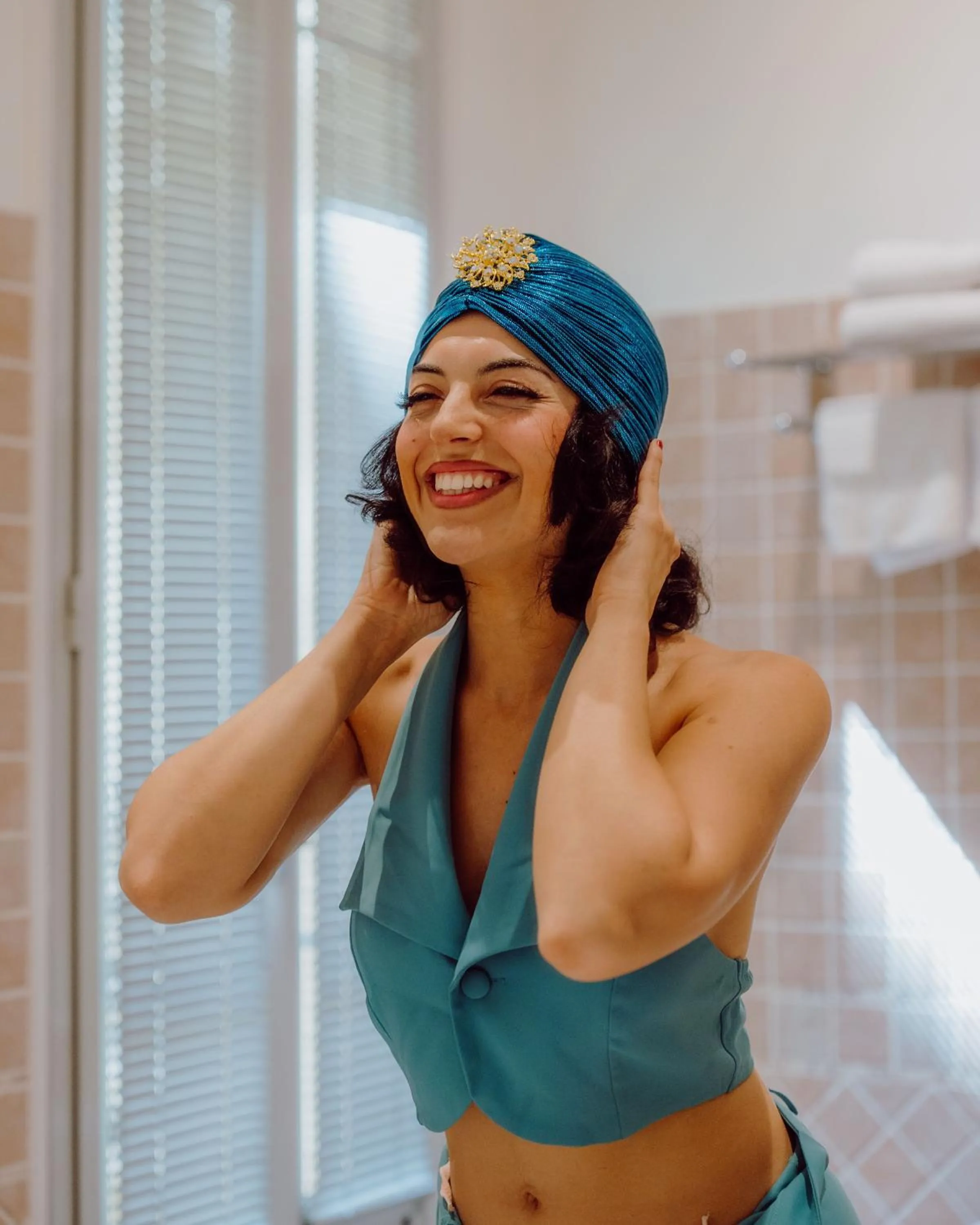 People in Hotel Le Grimaldi by Happyculture