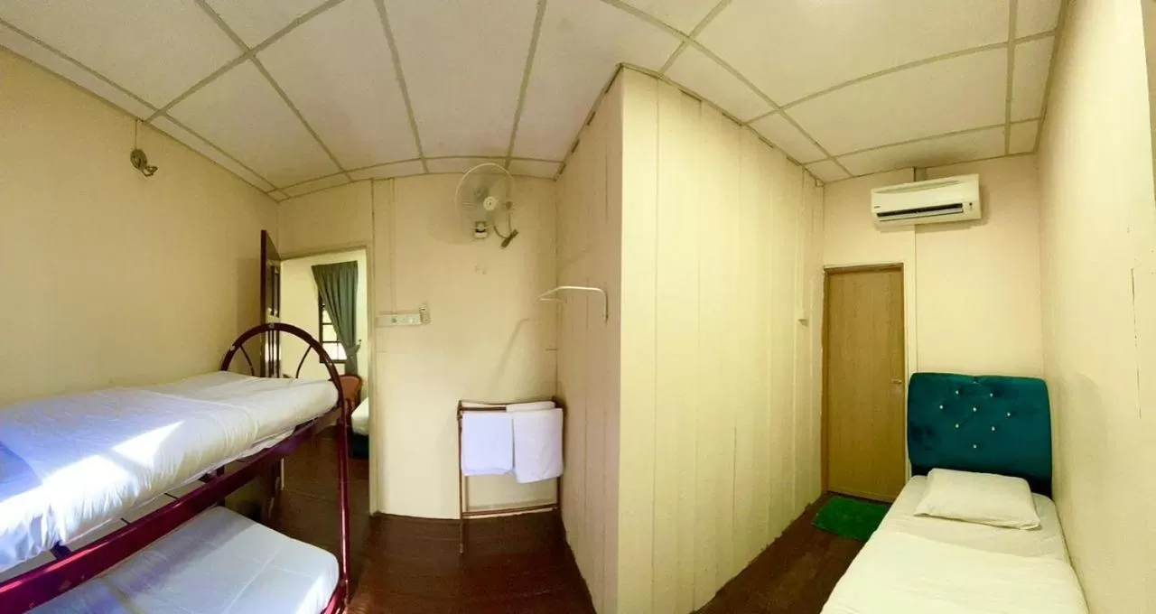 Bed in DGeting Beach Resort