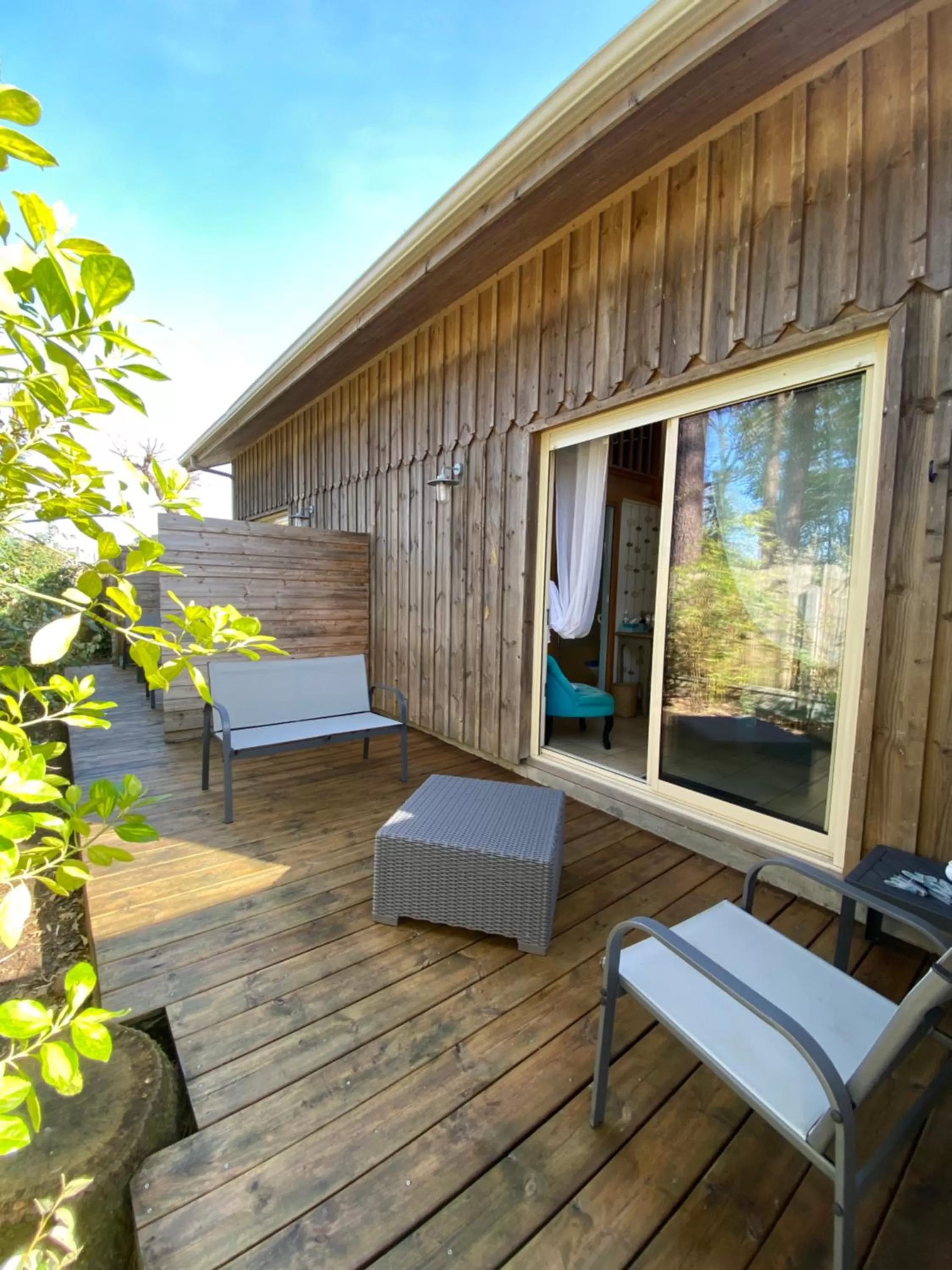 Patio in VILLA HERBERT Chambres d'hôtes Gîte Soirée étape