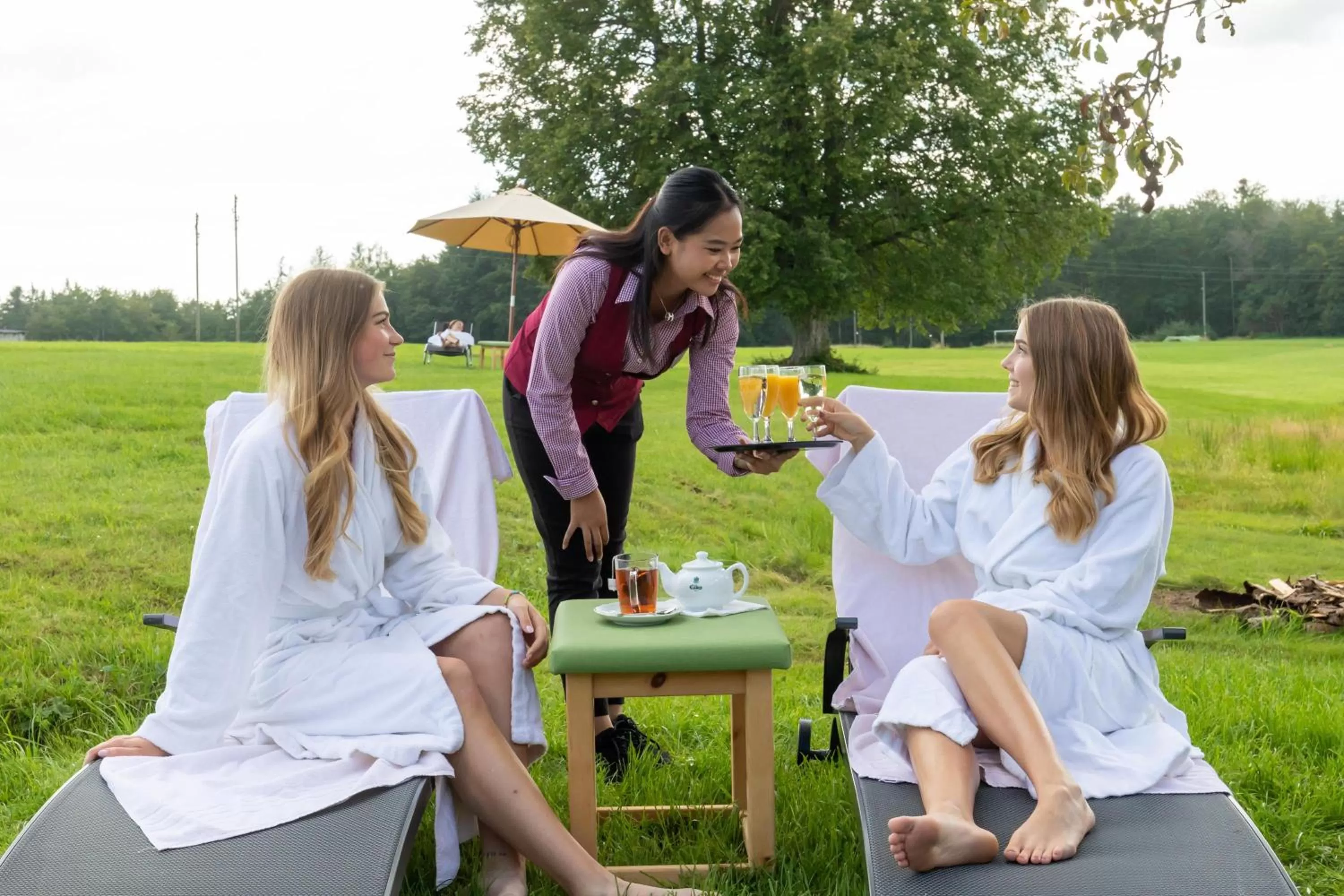 Garden in Wellnesshotel Sonnenhof & Sonnhalde