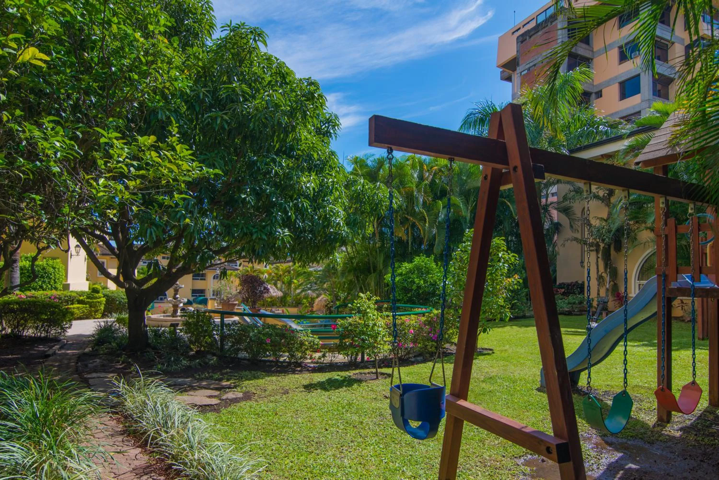 Children play ground in Apartotel & Suites Villas del Rio