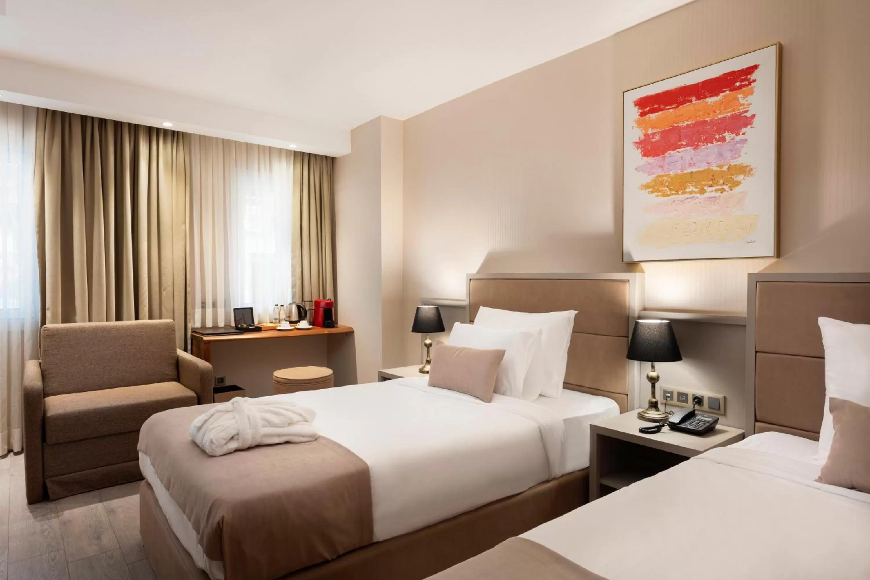 Bed in Buem Hotel Koşuyolu