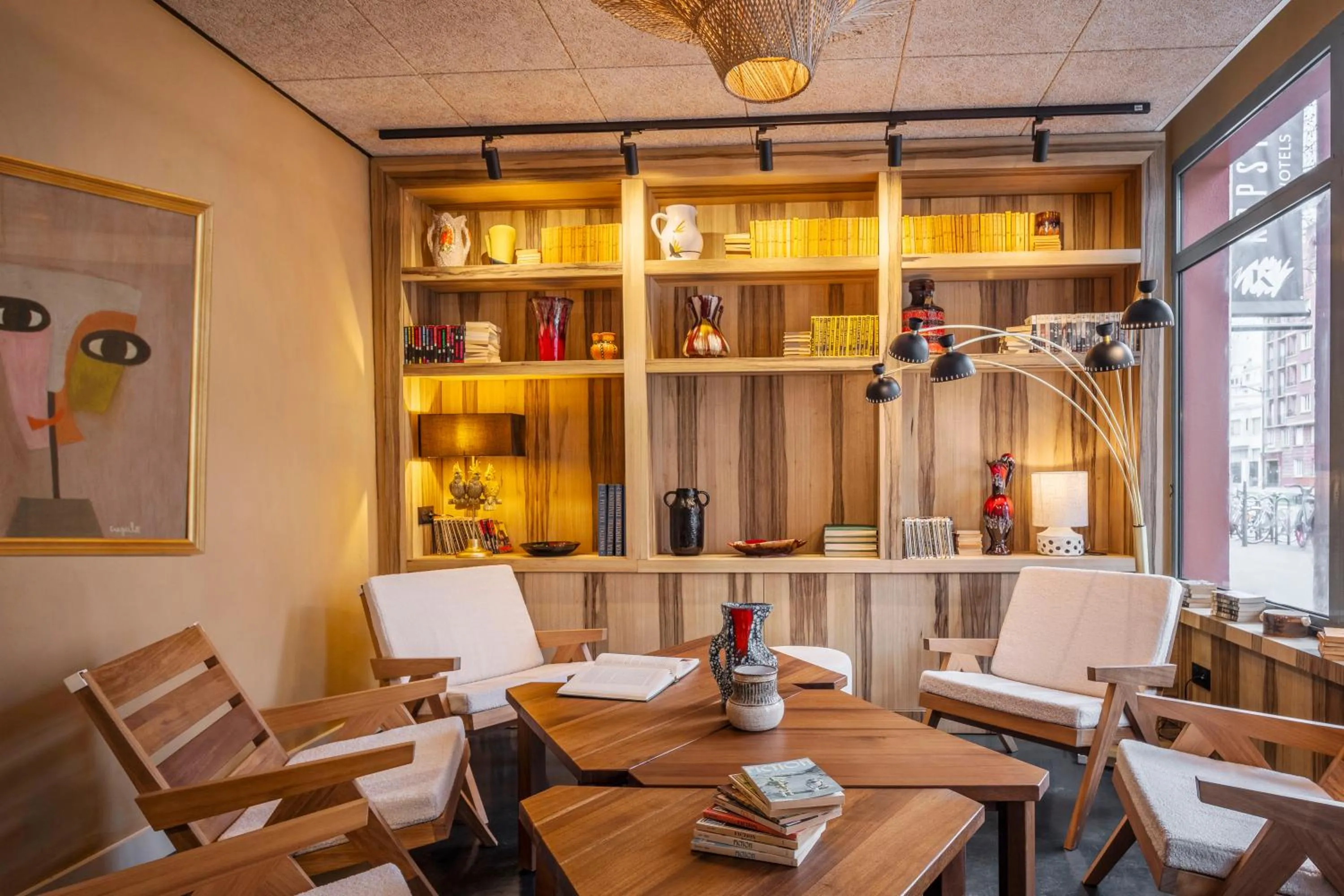 Living room in Kopster Hotel Paris Porte de Versailles