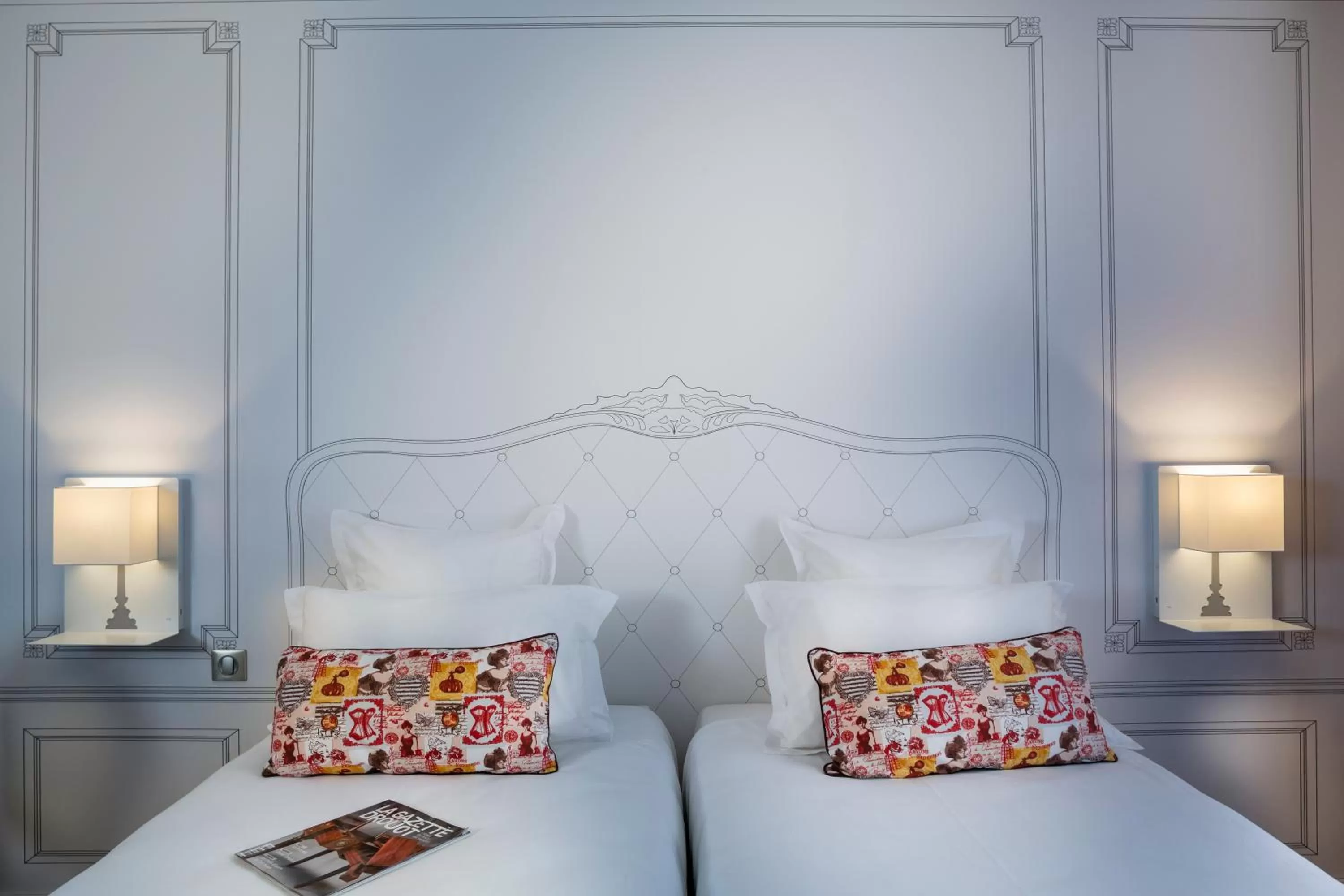 Bedroom, Bed in Hôtel Paris Vaugirard