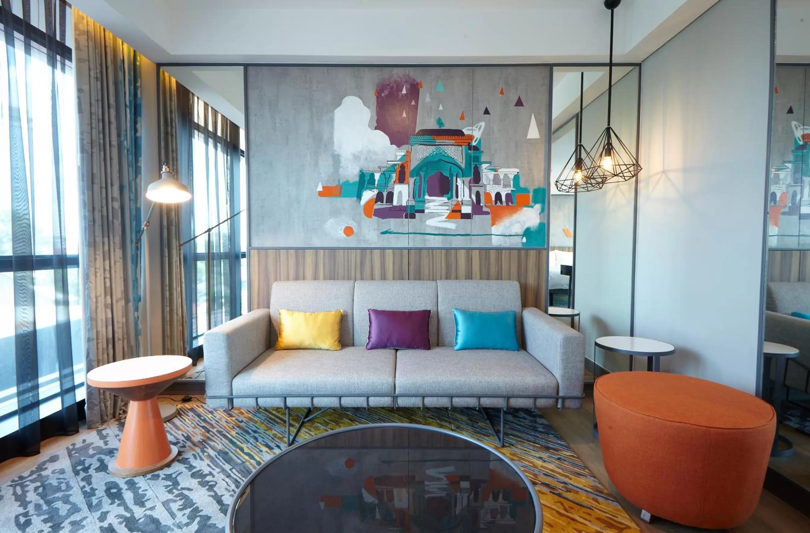 Living room in ibis Styles Medan Pattimura