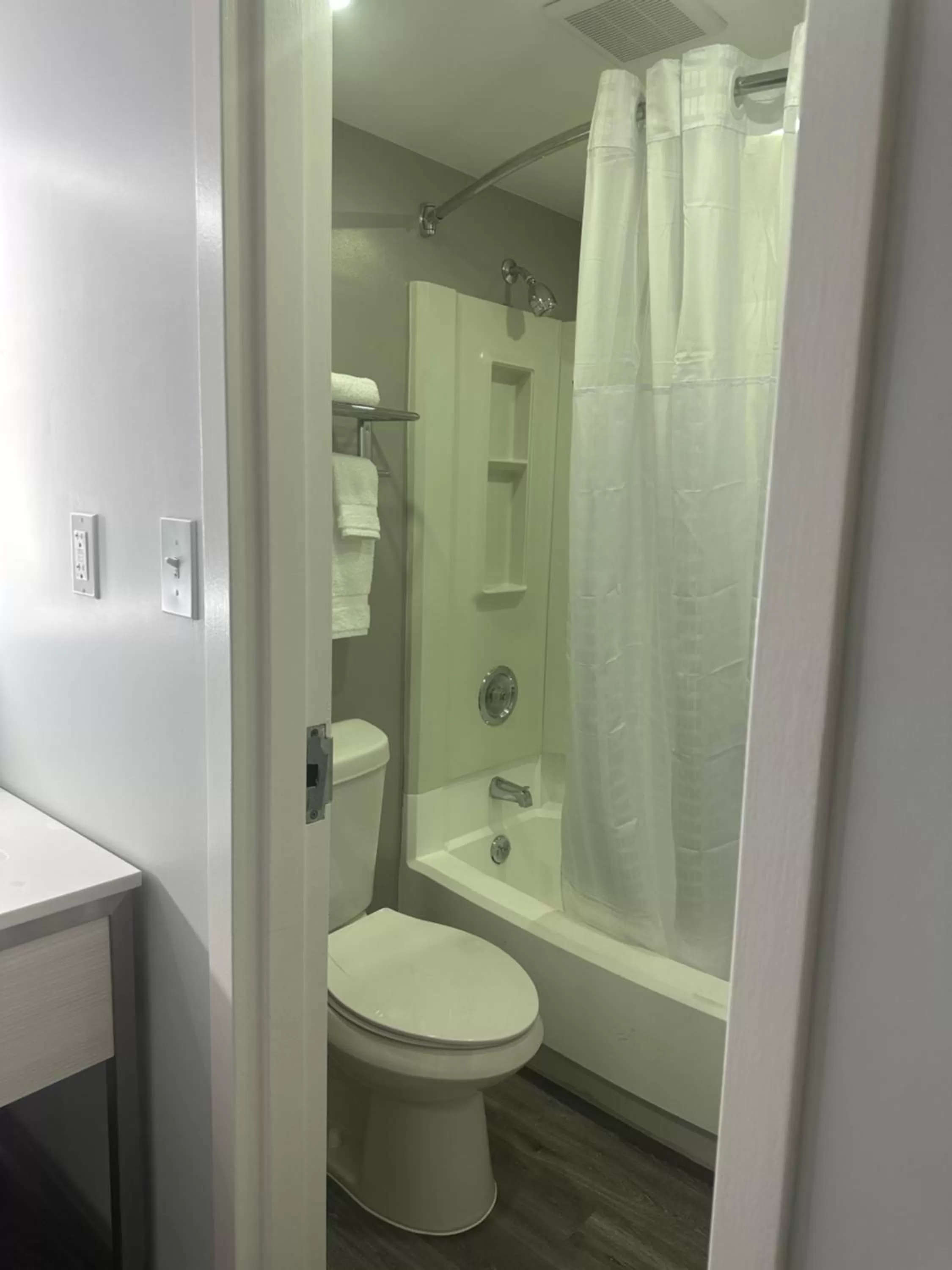 Shower in Days-Inn by Wyndham Baltimore Northwest