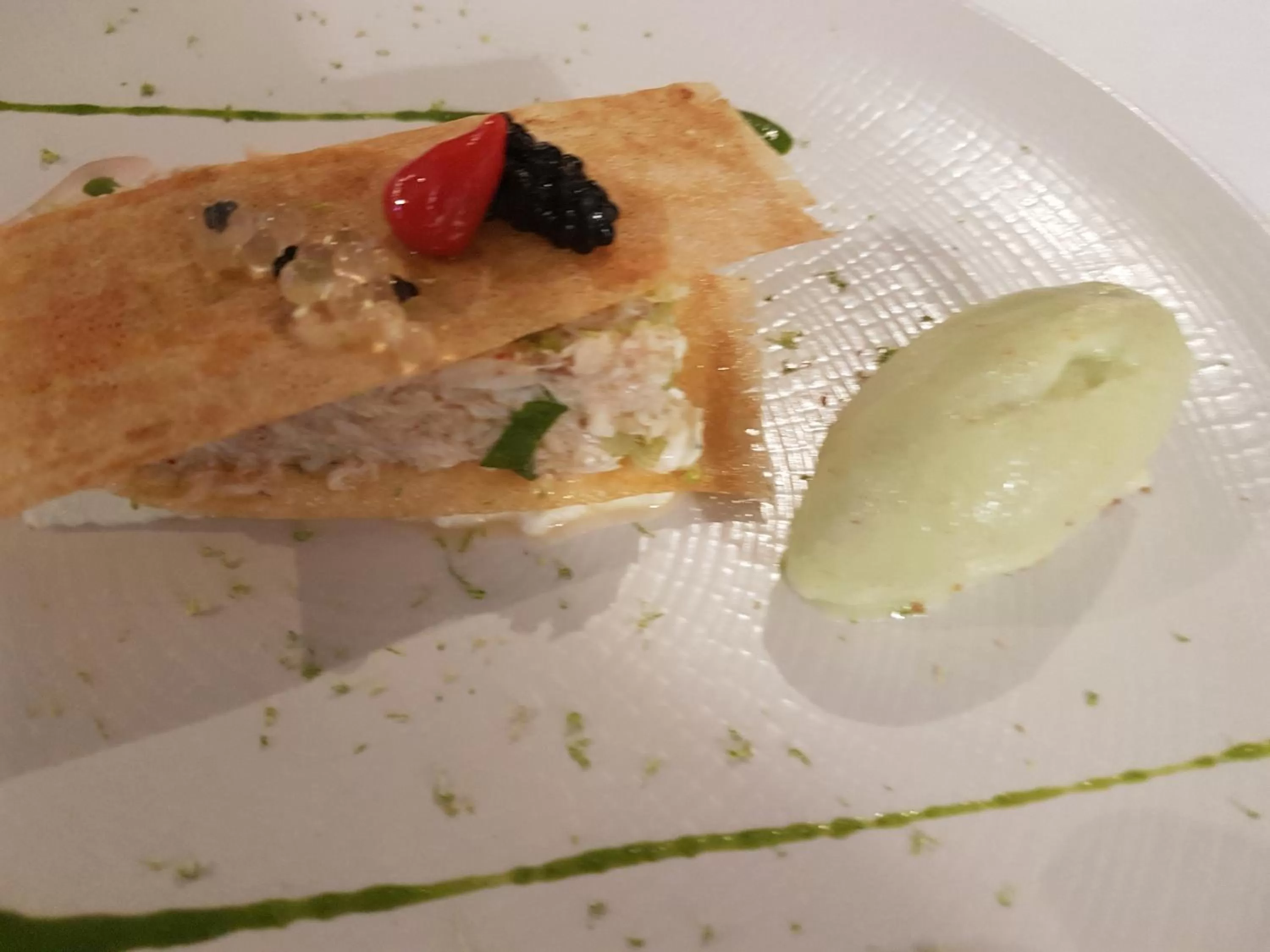 Food close-up in Le Mas du Lingousto