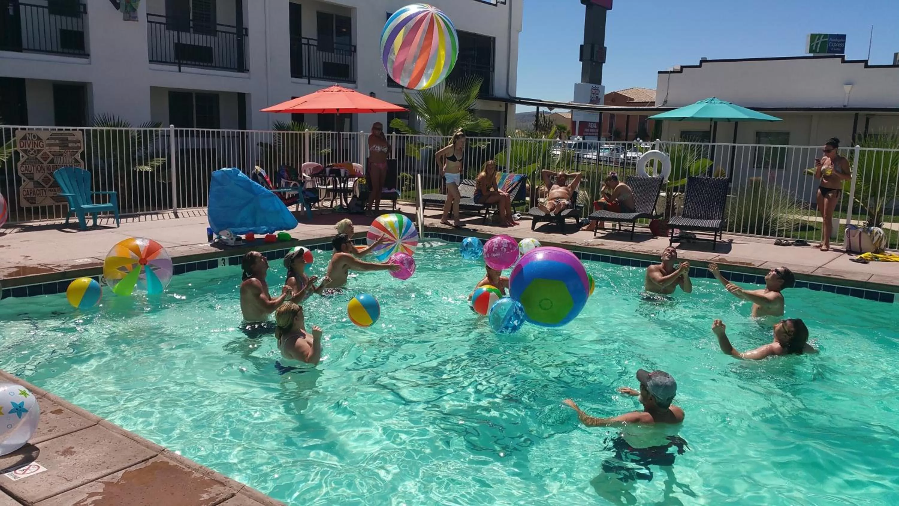 Swimming pool in Ramada by Wyndham Kingman