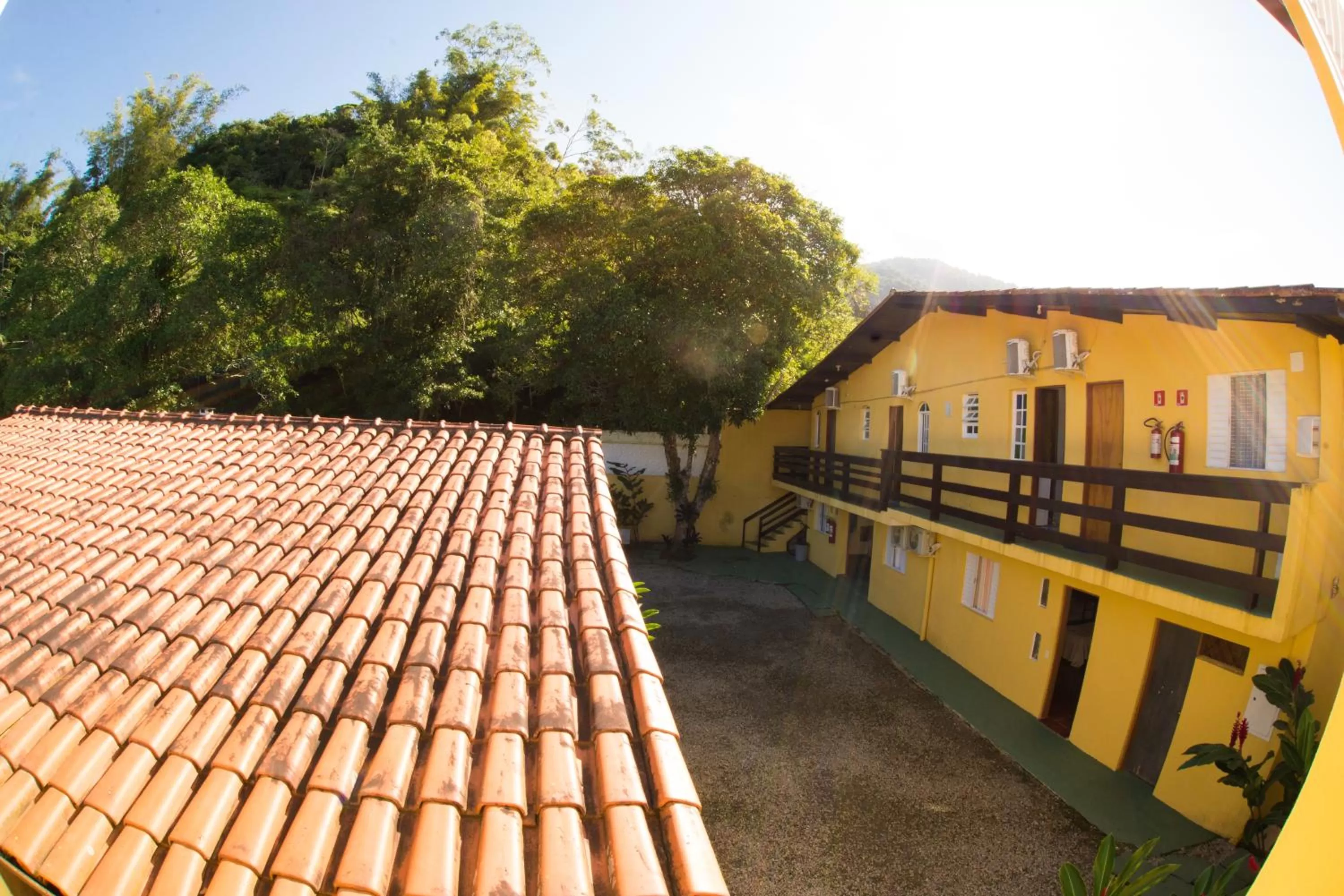 Property building in Pousada Viva Ubatuba