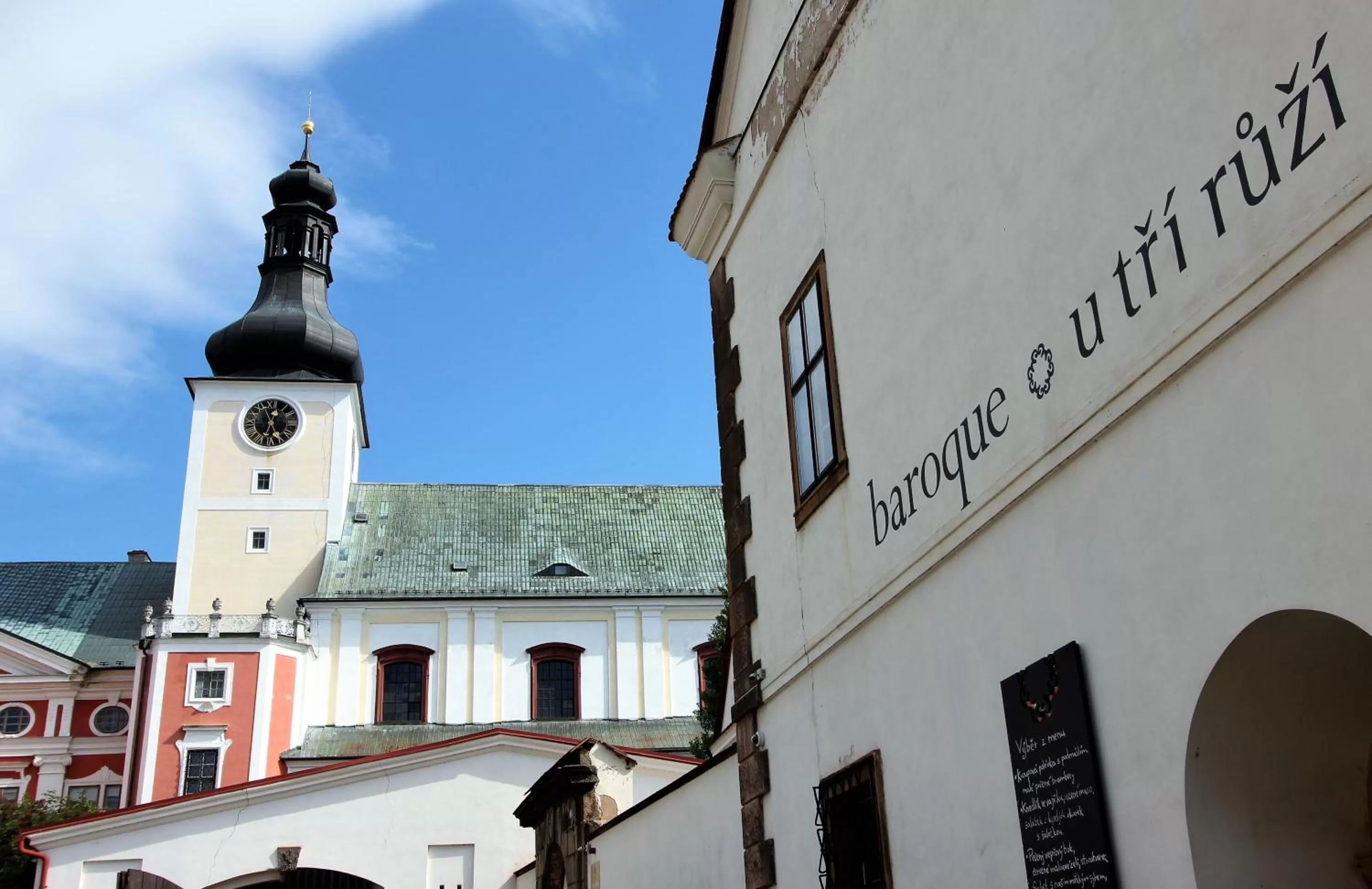 Restaurant/places to eat in Dům Hostů Klášter Broumov