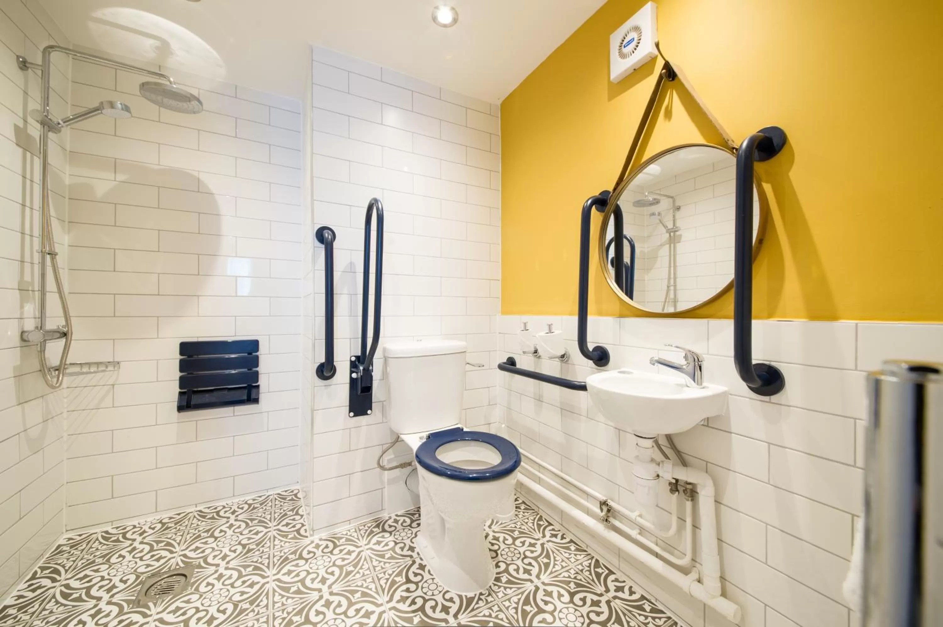 Bathroom in The Snowy Owl by Innkeeper's Collection