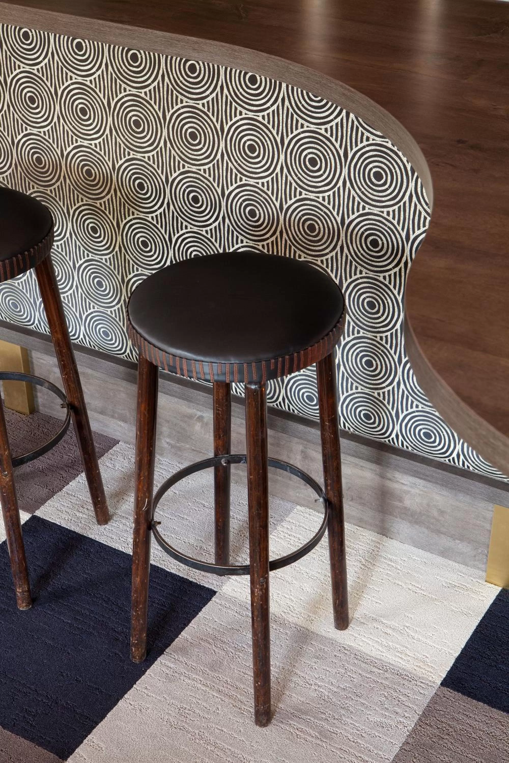 Decorative detail in Logis Hôtel Beauséjour Colmar