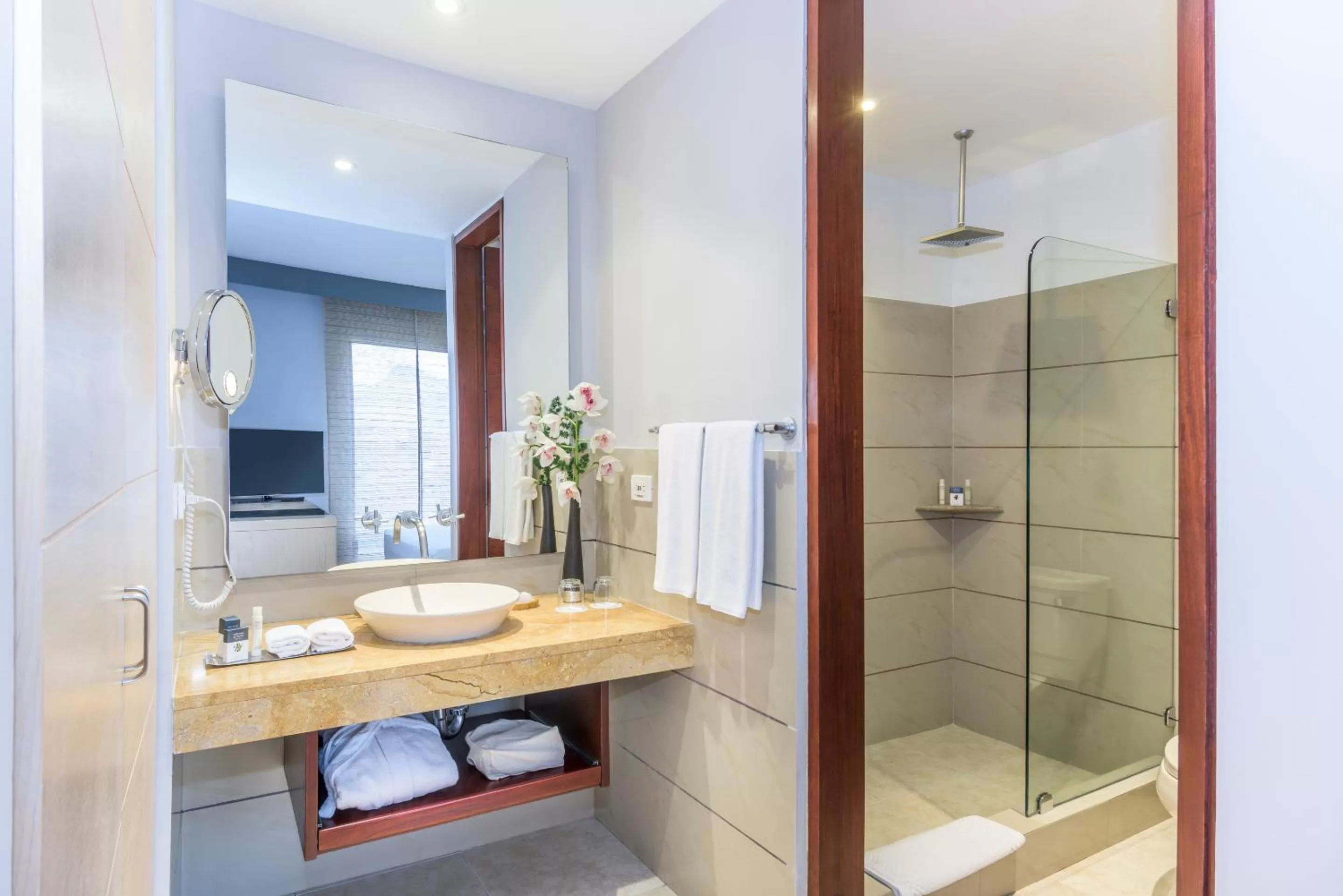 Bathroom in Cosmos 100 Hotel & Centro de Convenciones - Hoteles Cosmos