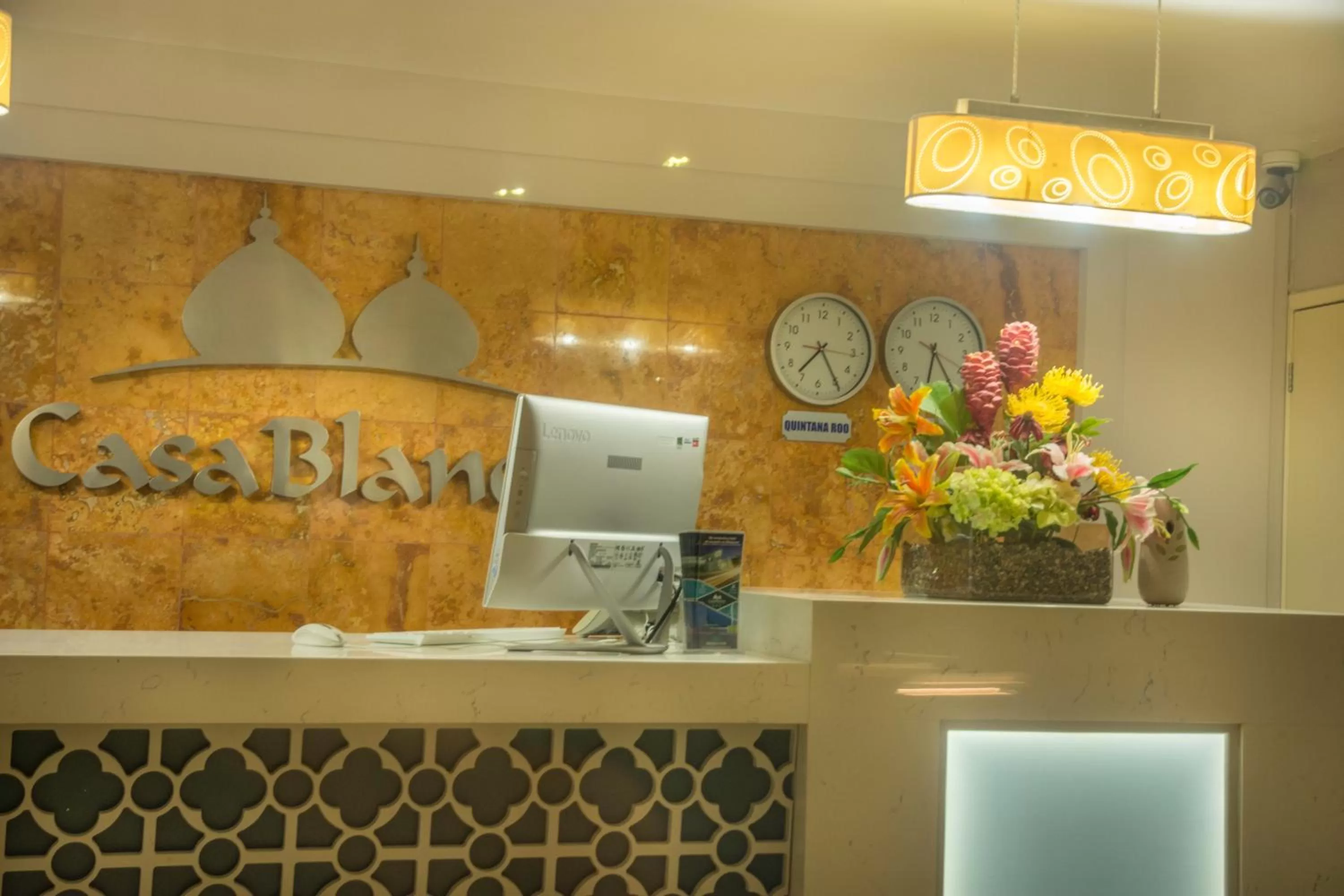 Property logo or sign in Hotel Casa Blanca