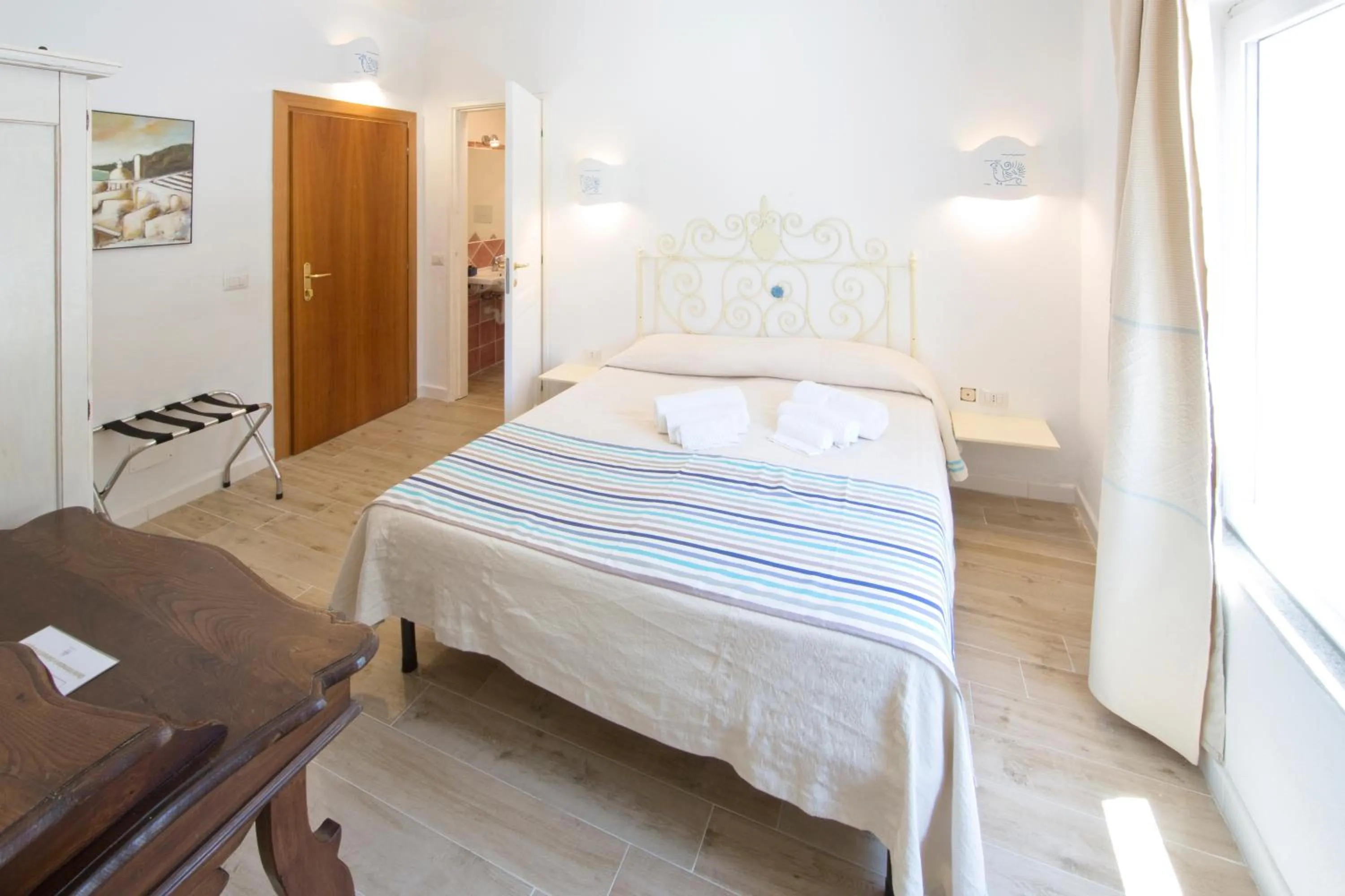 Bed in Grand Hotel Palau