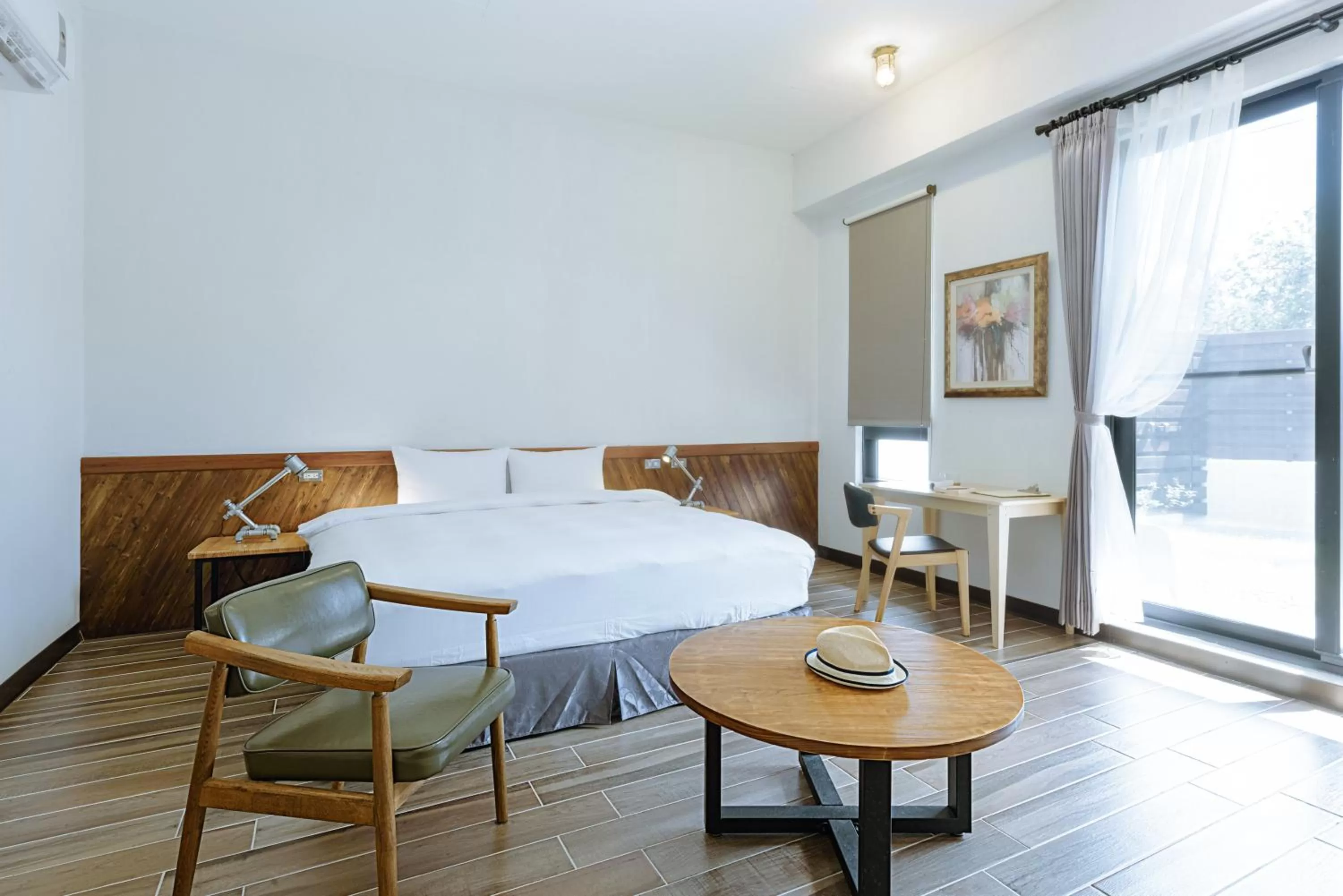 Bed in Chillax Inn B&B 恆春鬆塊民宿