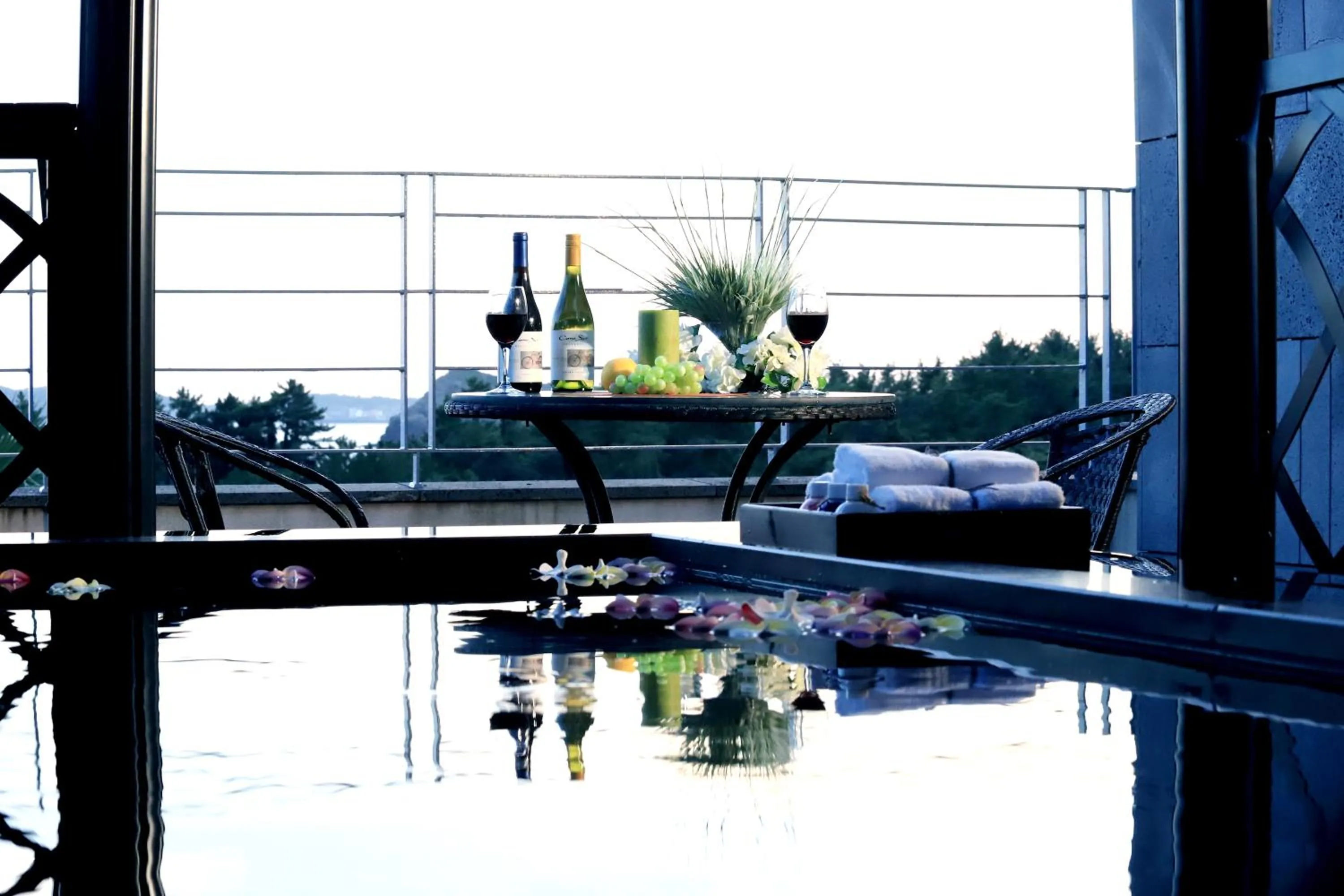 Balcony/Terrace in Y Resort Jeju